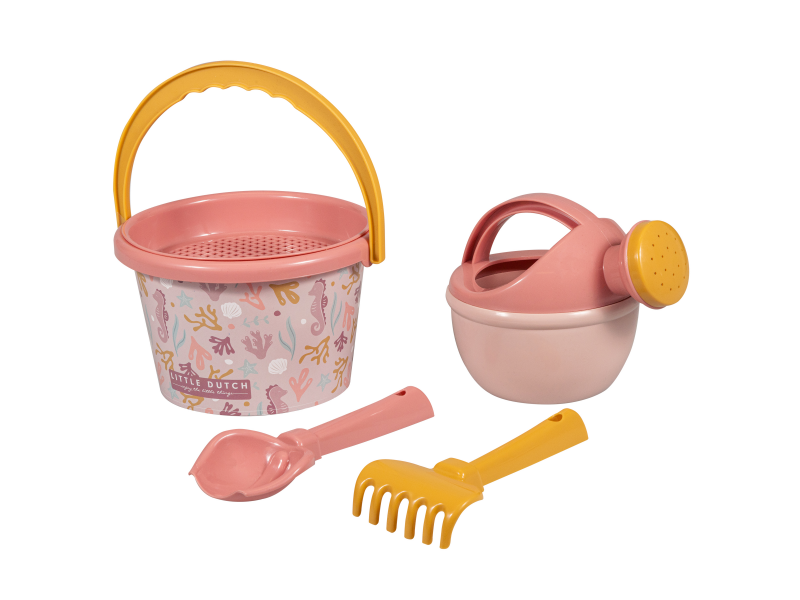 LITTLE DUTCH SADA NA PIESOK 5 KS  - OCEAN DREAMS PINK
