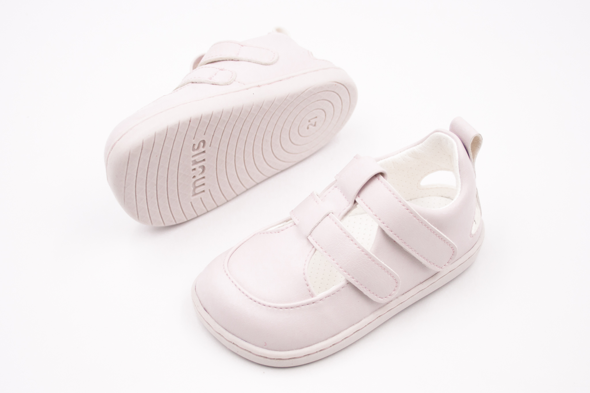 DETSKÉ BAREFOOT SANDÁLKY MURIS FIJI - SOFT PINK Veľkosť: 20, Vnútorná dĺžka  topánky v cm: 12.5, Vnútorná šírka topánky v cm: 6