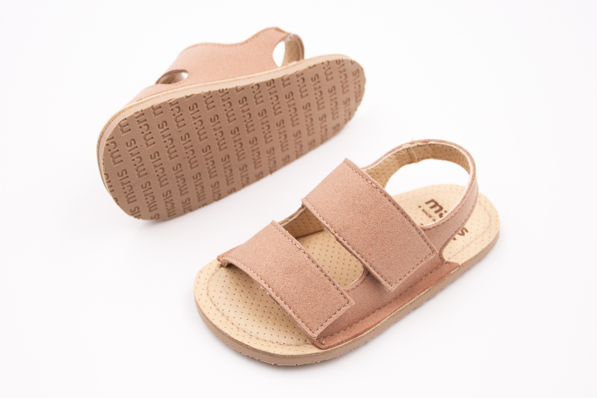 DETSKÉ BAREFOOT SANDÁLKY MURIS RIO - DUSTY PINK Veľkosť: 20, Vnútorná dĺžka  topánky v cm: 12.9, Vnútorná šírka topánky v cm: 5.6