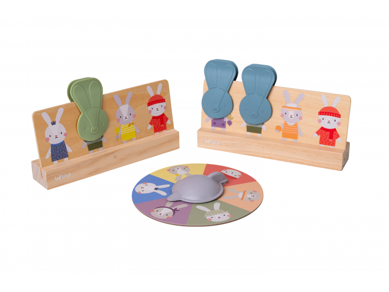 BINGO PRE NAJMENŠÍCH TAF TOYS - BUNNY