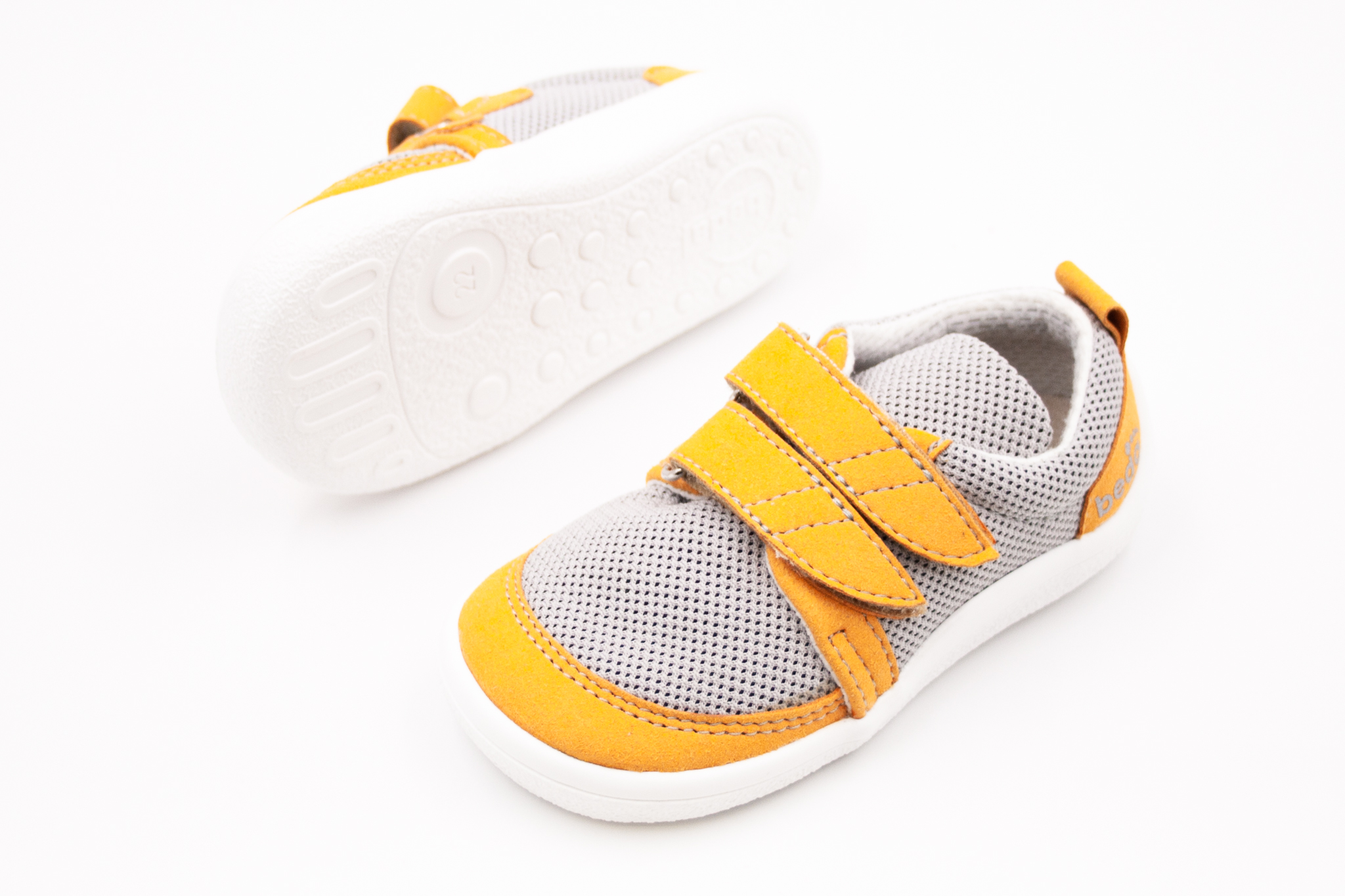 DETSKÉ BAREFOOT TENISKY BEDA TEX - MARTY Veľkosť: 20, Vnútorná dĺžka  topánky v cm: 12.4, Vnútorná šírka topánky v cm: 6