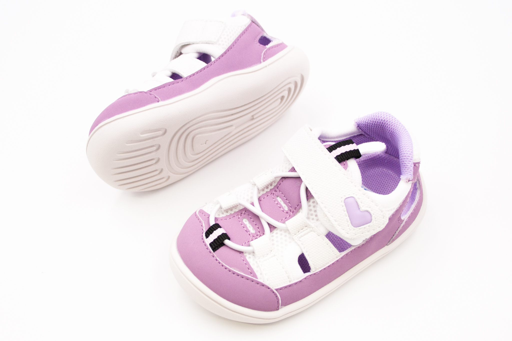 DETSKÉ BAREFOOT SANDÁLKY LITTLE BLUE LAMB BABY - LEDO PURPLE Veľkosť: 20, Vnútorná dĺžka  topánky v cm: 13, Vnútorná šírka topánky v cm: 5.9