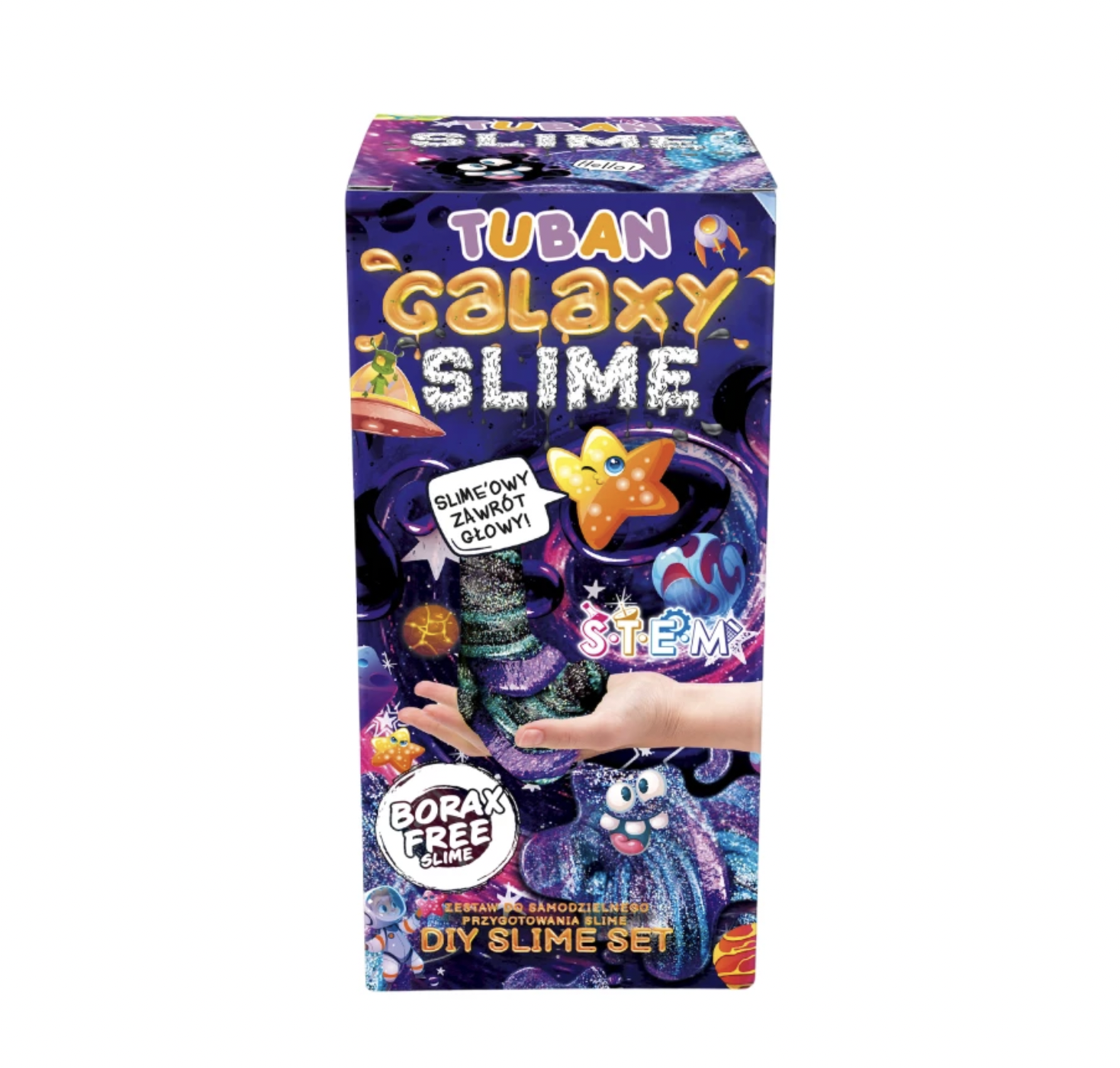 DIY SLIME SADA NA VÝROBU SLIZU TUBAN - VESMÍR