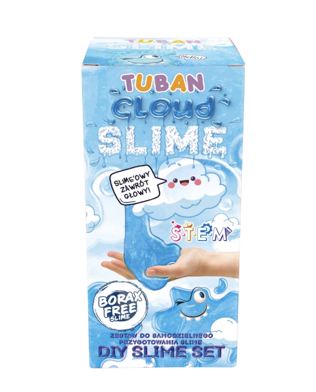 DIY SLIME SADA NA VÝROBU SLIZU TUBAN - OBLÁČIK