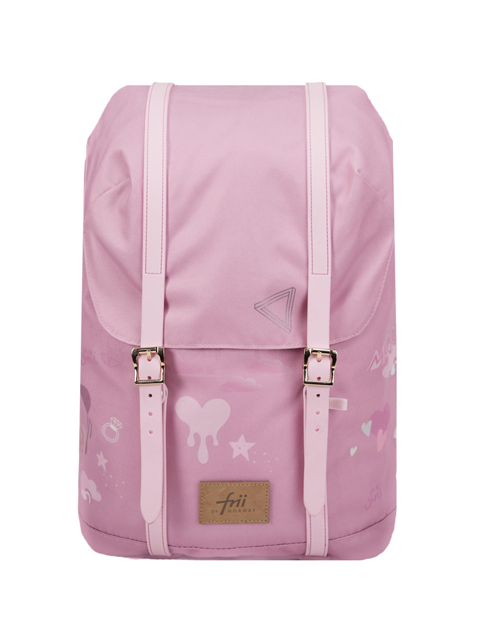 FRII OF NORWAY ERGONOMICKÝ ŠKOLSKÝ BATOH RETRO 30L - HAPPY COLOR