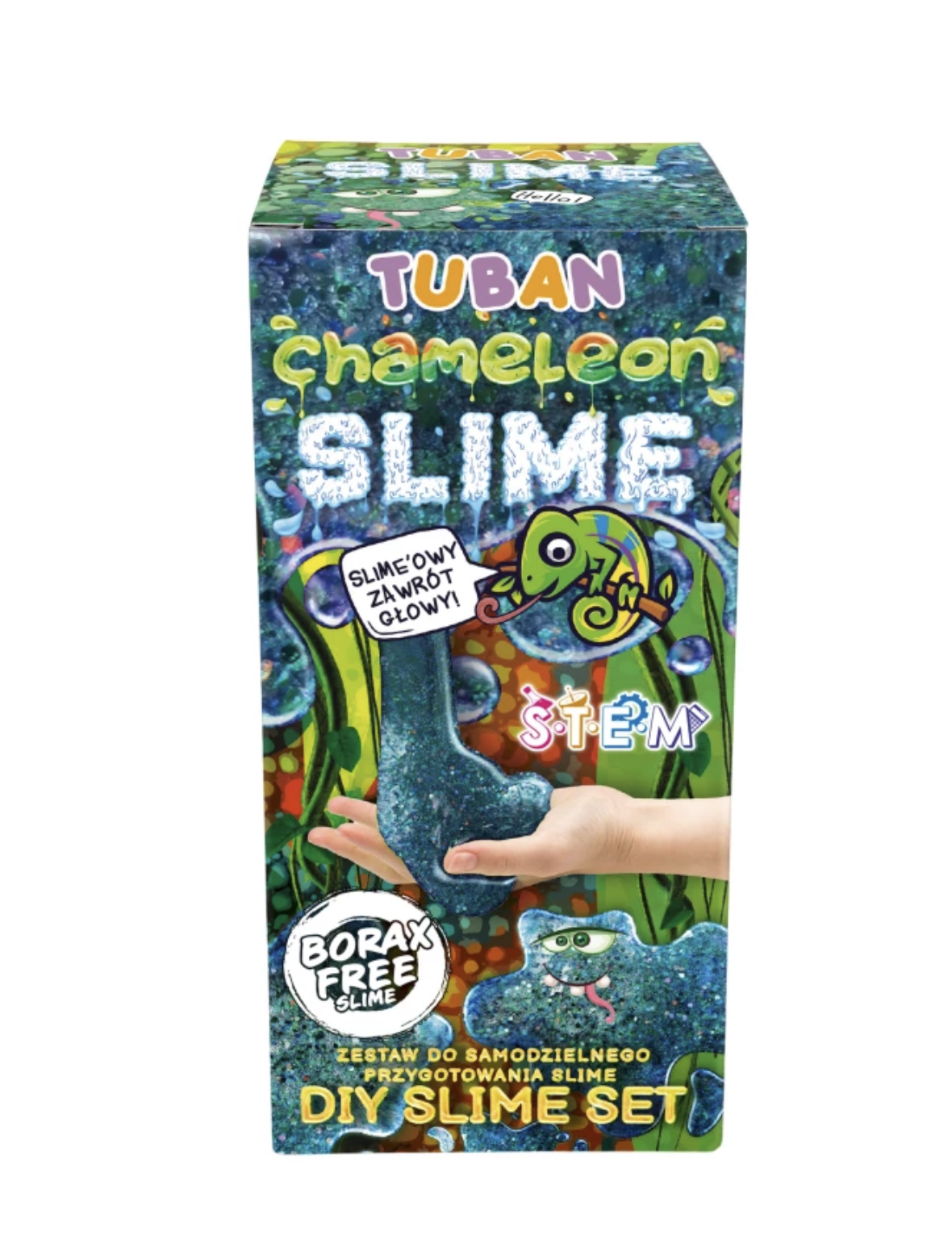 DIY SLIME SADA NA VÝROBU SLIZU TUBAN - CHAMELEON