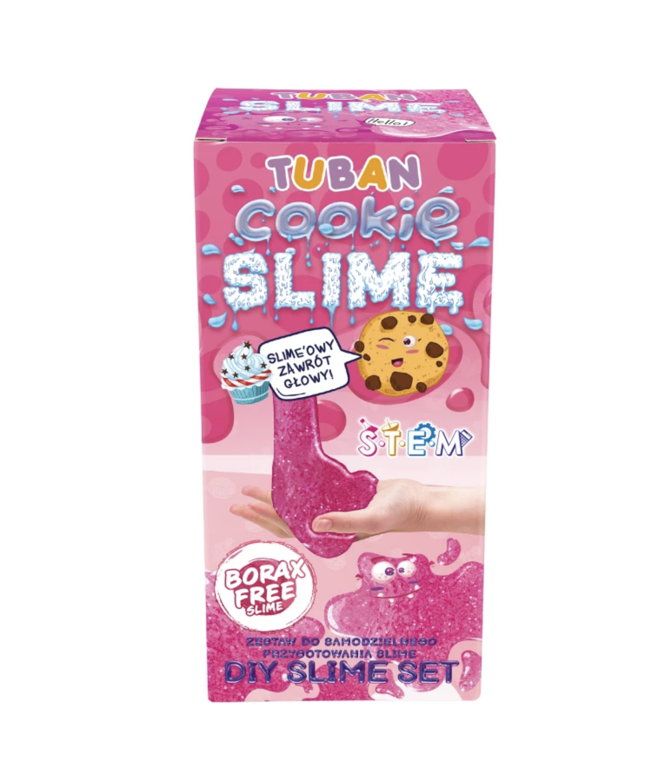 DIY SLIME SADA NA VÝROBU SLIZU TUBAN - COOKIE