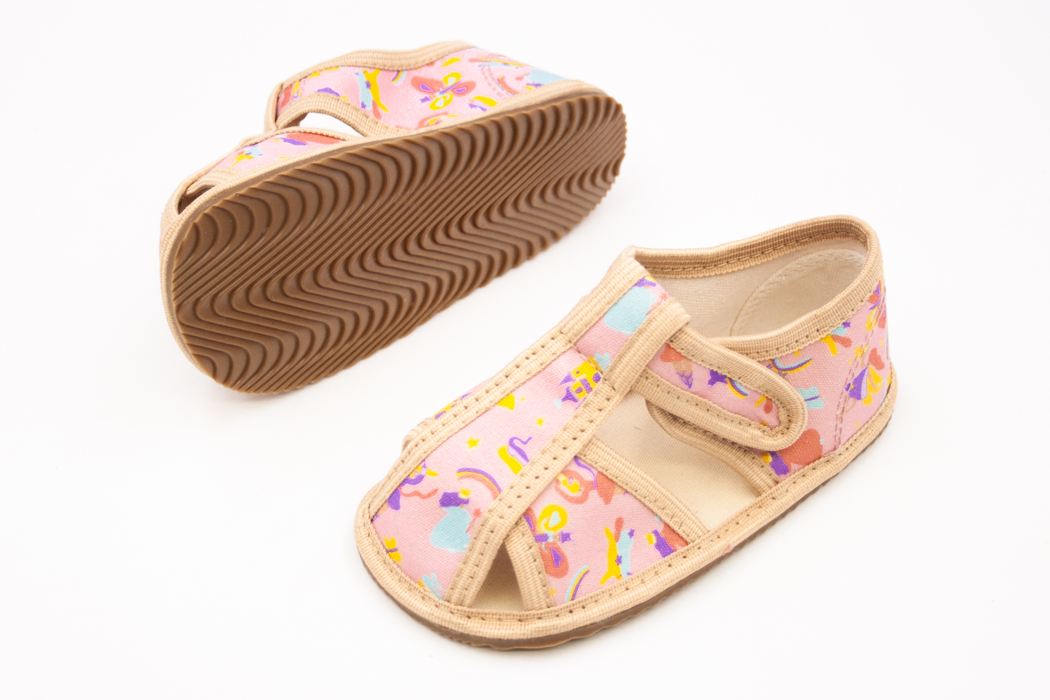 DETSKÉ BAREFOOT PAPUČE MILASH RACHEL - VÍLA Veľkosť: 23, Vnútorná dĺžka  topánky v cm: 14.3, Vnútorná šírka topánky v cm: 6.3