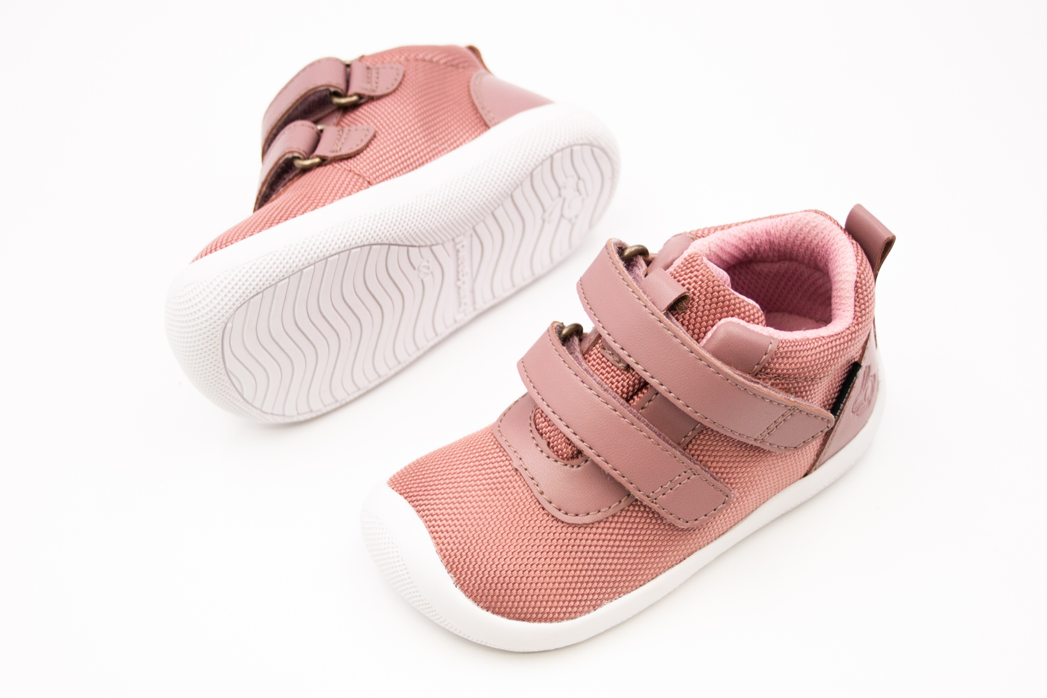 DETSKÉ BAREFOOT TOPÁNKY BUNDGAARD THE WALK SPORT TEX - ROSE Veľkosť: 21, Vnútorná dĺžka  topánky v cm: 13, Vnútorná šírka topánky v cm: 5.8