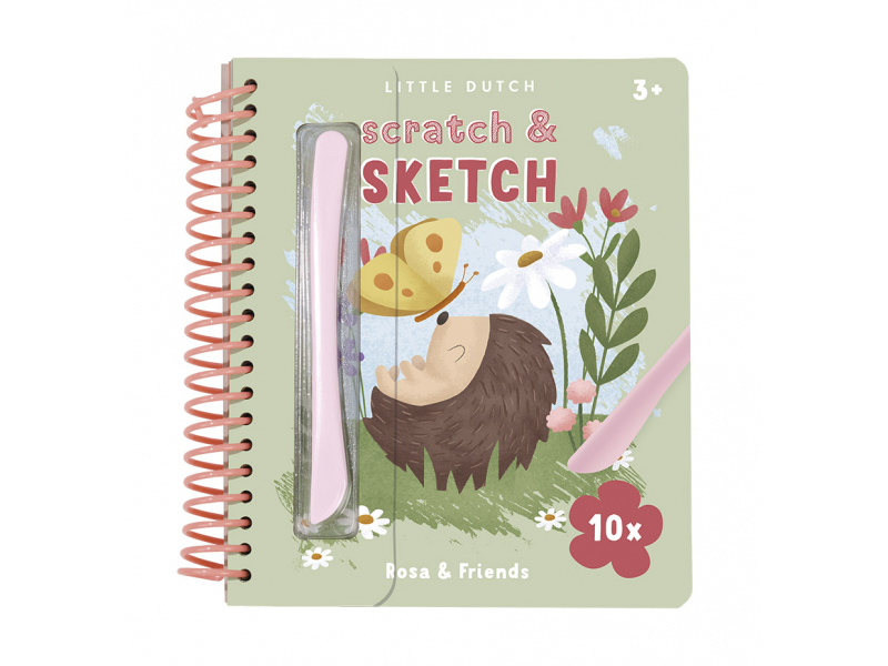LITTLE DUTCH STIERACIA KNIHA - ROSA & FRIENDS