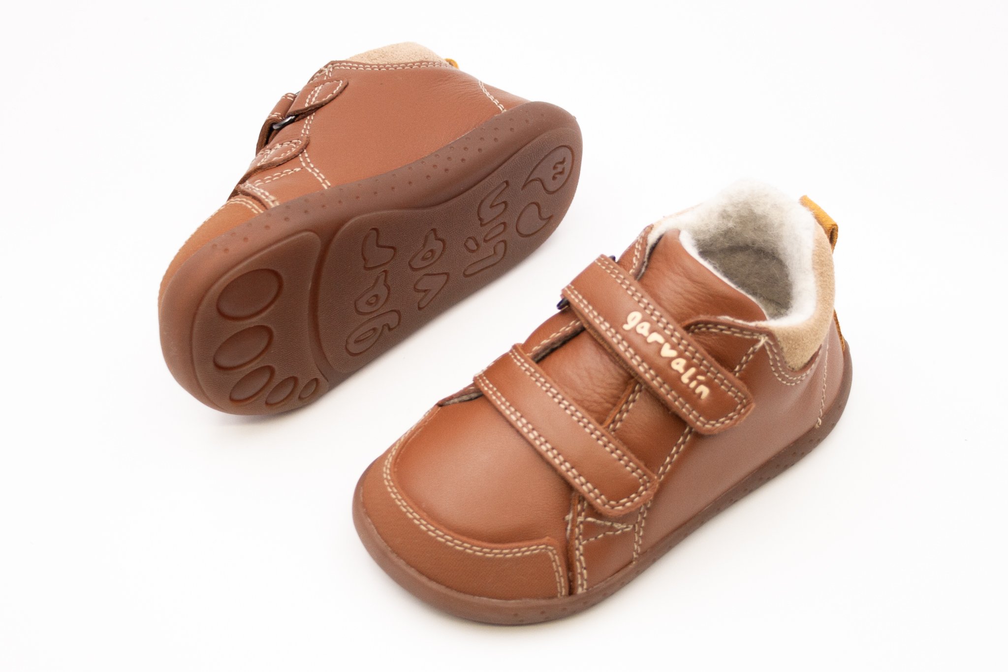 Garvalín  DETSKÉ ZATEPLENÉ BAREFOOT ČLENKOVÉ TOPÁNKY GARVALÍN BOTIN - ARENA Veľkosť: 20, 11: 12.4, Vnútorná šírka topánky v cm: 5.8