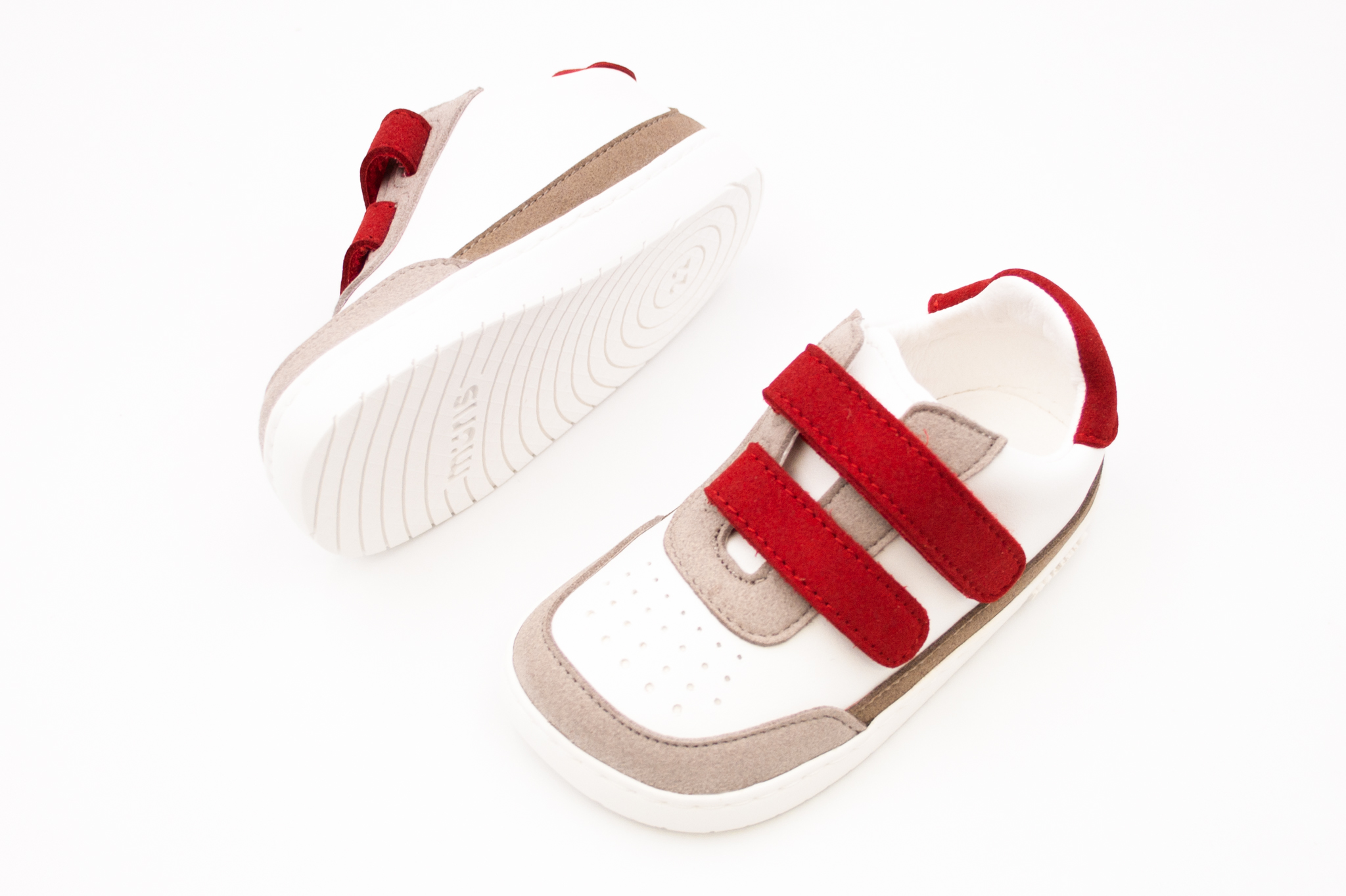 DETSKÉ BAREFOOT TOPÁNKY MURIS PETRA MINI - FIRE RED Veľkosť: 20, Vnútorná dĺžka  topánky v cm: 12.5, Vnútorná šírka topánky v cm: 6