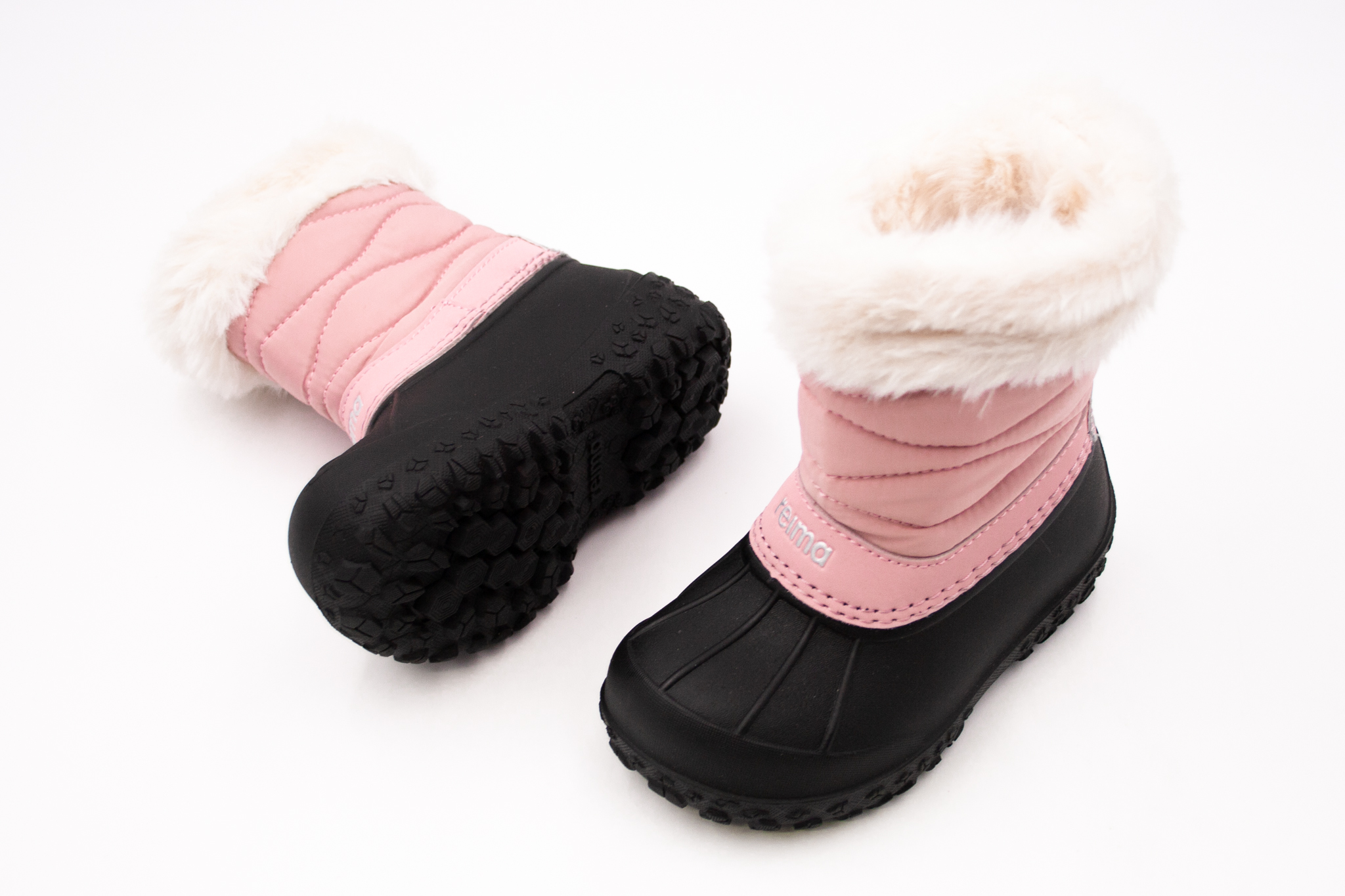 Reima  DETSKÉ FUNKČNÉ SNEHULE REIMA MUHVARI - GREY PINK Veľkosť: 22, 11: 15, Vnútorná šírka topánky v cm: 6.3