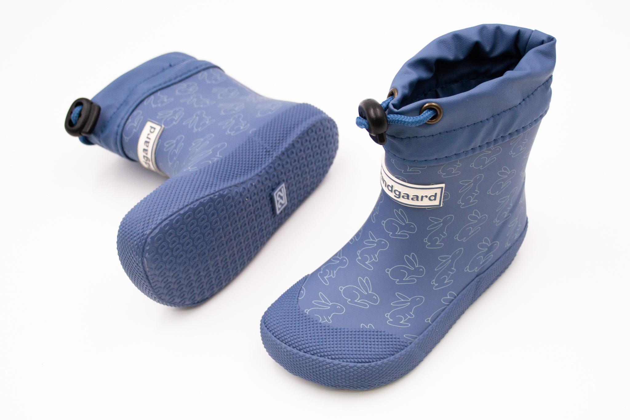 DETSKÉ BAREFOOT GUMÁKY BUNDGAARD COVER - RABBIT TEAL Veľkosť: 20, Vnútorná dĺžka  topánky v cm: 14, Vnútorná šírka topánky v cm: 6