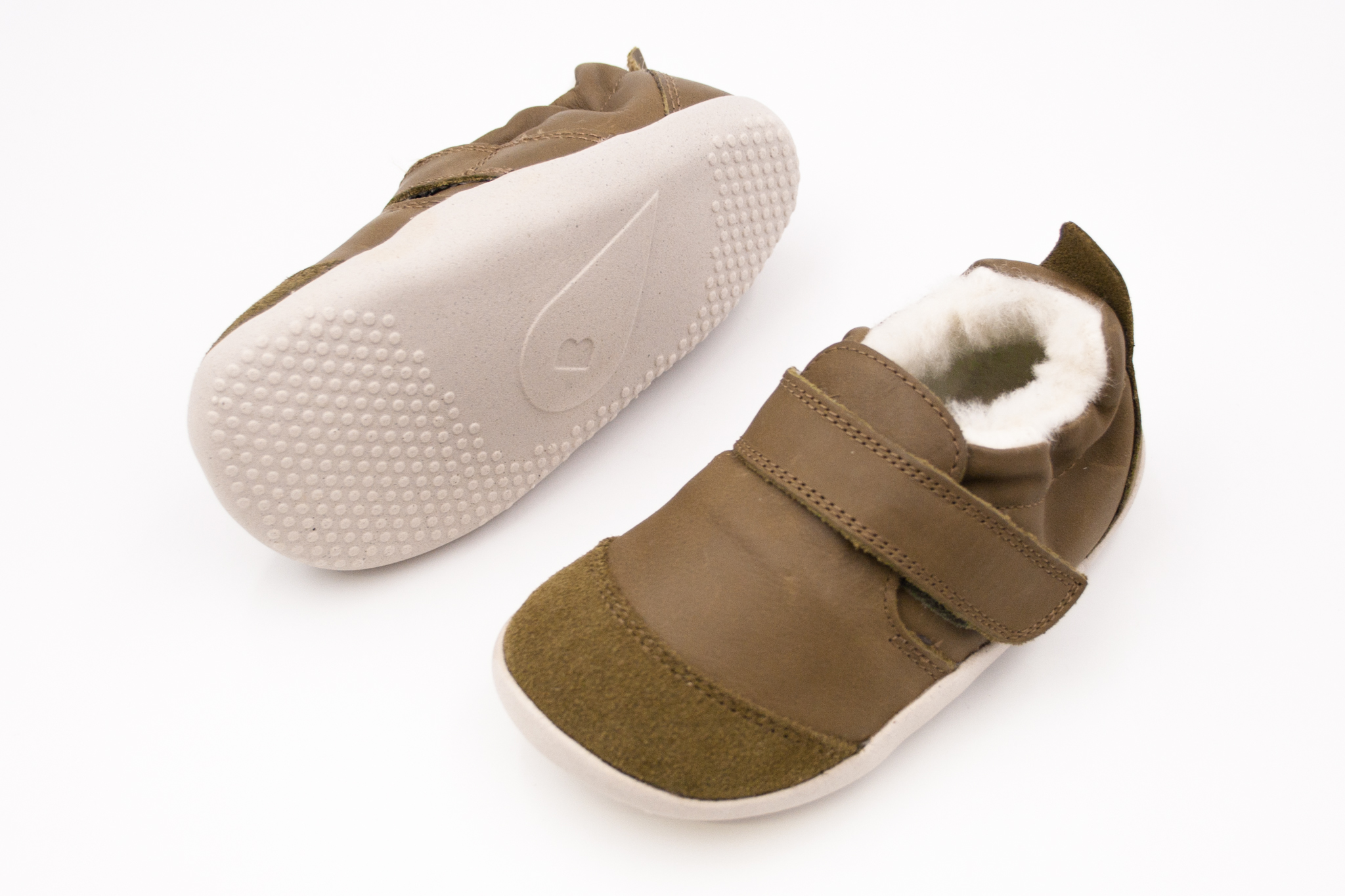 Bobux  DETSKÉ BAREFOOT TOPÁNKY BOBUX MARVEL ARCTIC XPLORER - OLIVE Veľkosť: 19, 11: 12.1, Vnútorná šírka topánky v cm: 5.6