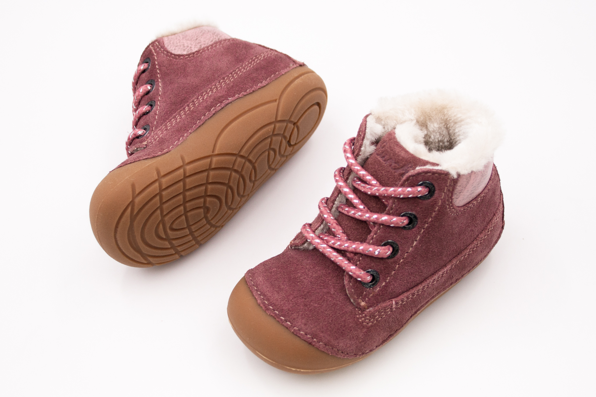 Lurchi  DETSKÉ ZIMNÉ BAREFOOT TOPÁNKY LURCHI FERDI - WILDBERRY Veľkosť: 22, 11: 13.8, Vnútorná šírka topánky v cm: 5.7