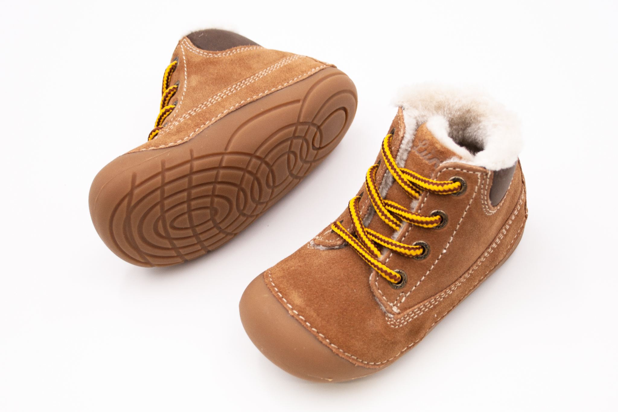 Lurchi  DETSKÉ ZIMNÉ BAREFOOT TOPÁNKY LURCHI FERDI - TAN Veľkosť: 22, 11: 13.8, Vnútorná šírka topánky v cm: 5.7