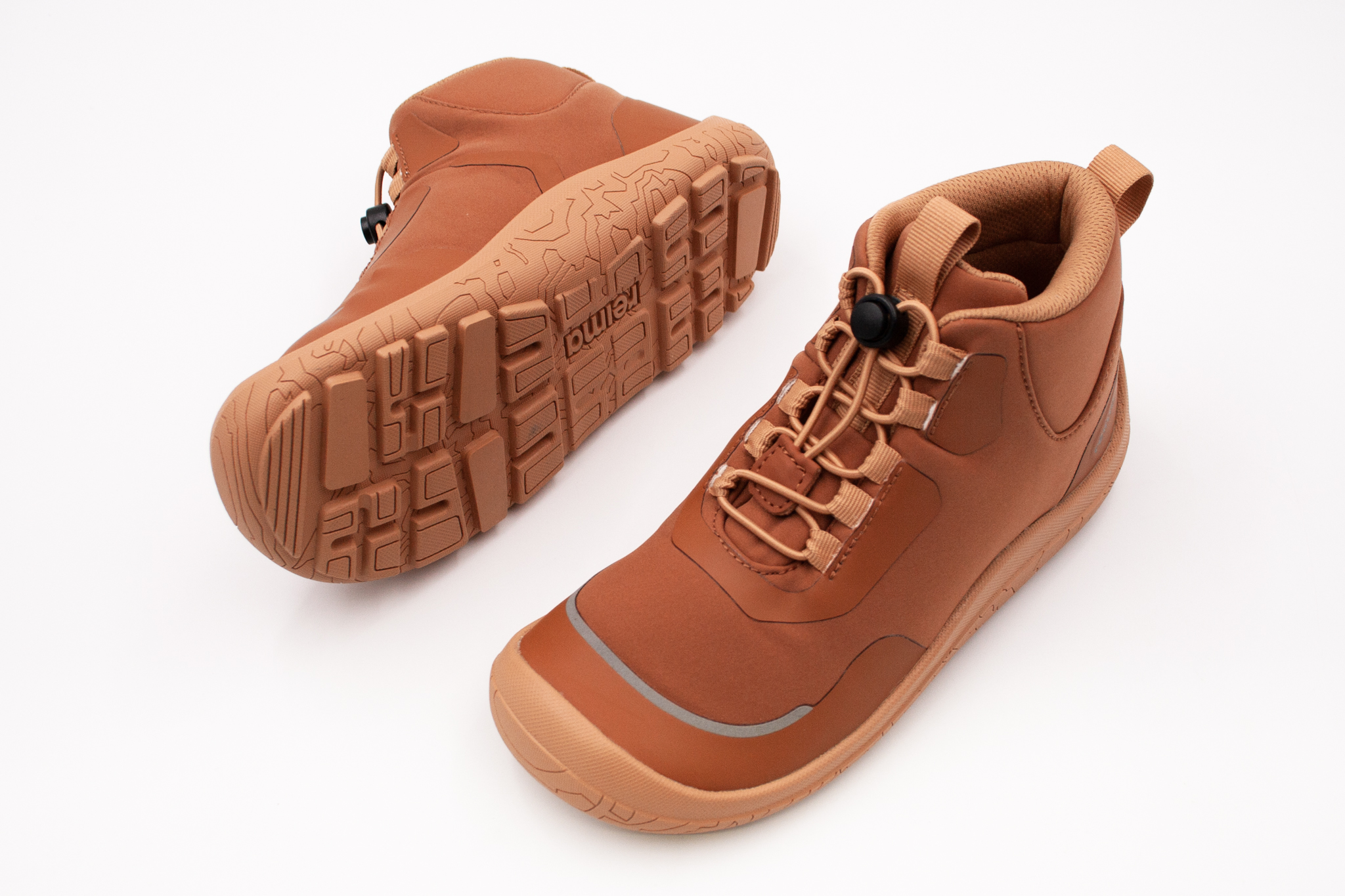 BAREFOOT ČLENKOVÉ FUNKČNÉ TOPÁNKY REIMA LOIKKII - CINNAMON BROWN Veľkosť: 33, Vnútorná dĺžka  topánky v cm: 21.6, Vnútorná šírka topánky v cm: 8