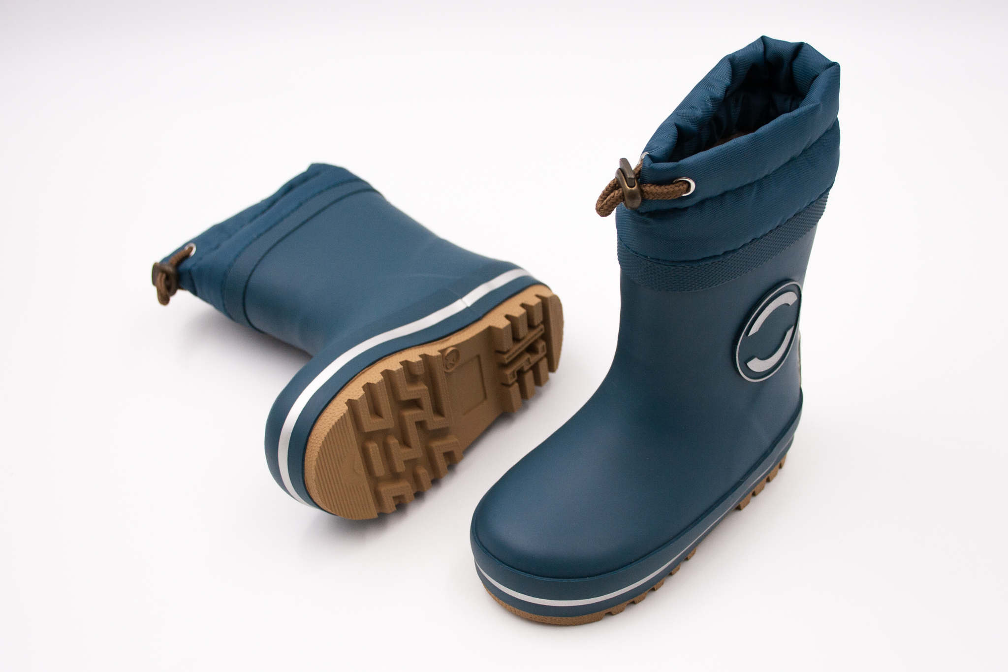 Mikk-Line  DETSKÉ ZATEPLENÉ GUMÁKY MIKK-LINE - ORION BLUE Veľkosť: 21, 11: 14.2, Vnútorná šírka topánky v cm: 6.2