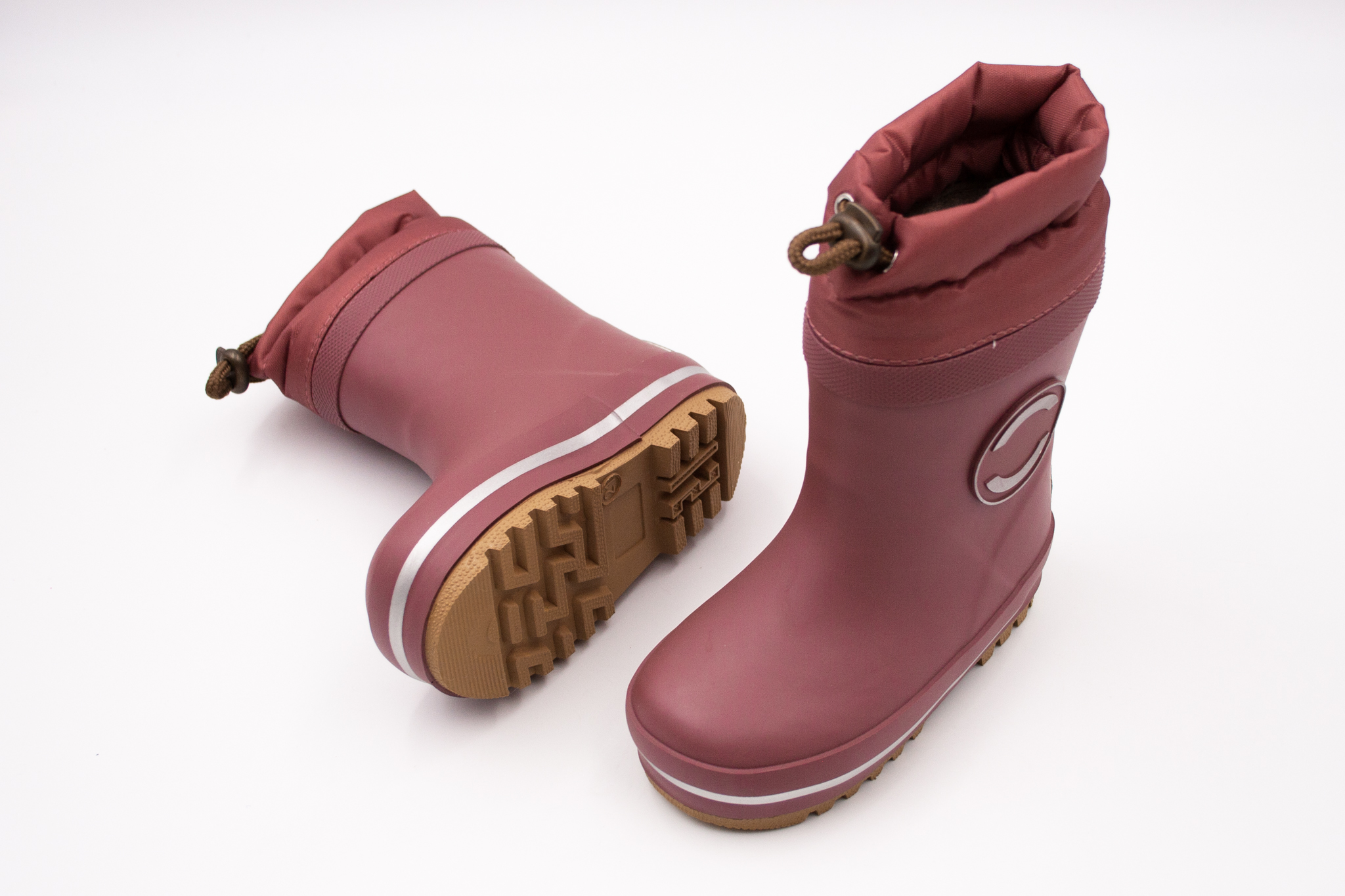 Mikk-Line  DETSKÉ ZATEPLENÉ GUMÁKY MIKK-LINE - ROSA BROWN Veľkosť: 21, 11: 14.2, Vnútorná šírka topánky v cm: 6.2