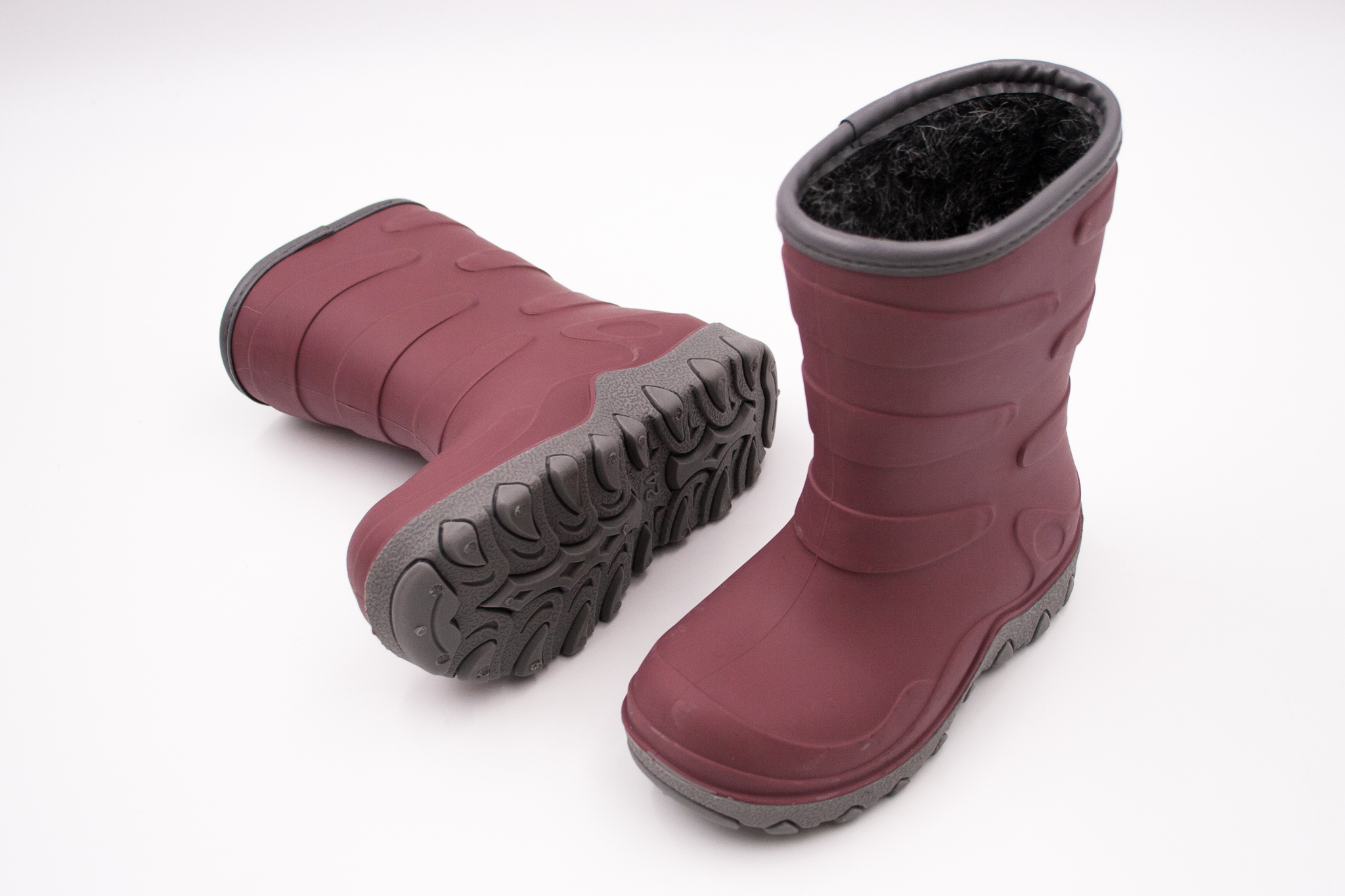 Mikk-Line  DETSKÉ ZATEPLENÉ GUMÁKY MIKK-LINE THERMAL BOOTS - ROSE BROWN Veľkosť: 24, 11: 15.6, Vnútorná šírka topánky v cm: 6.5