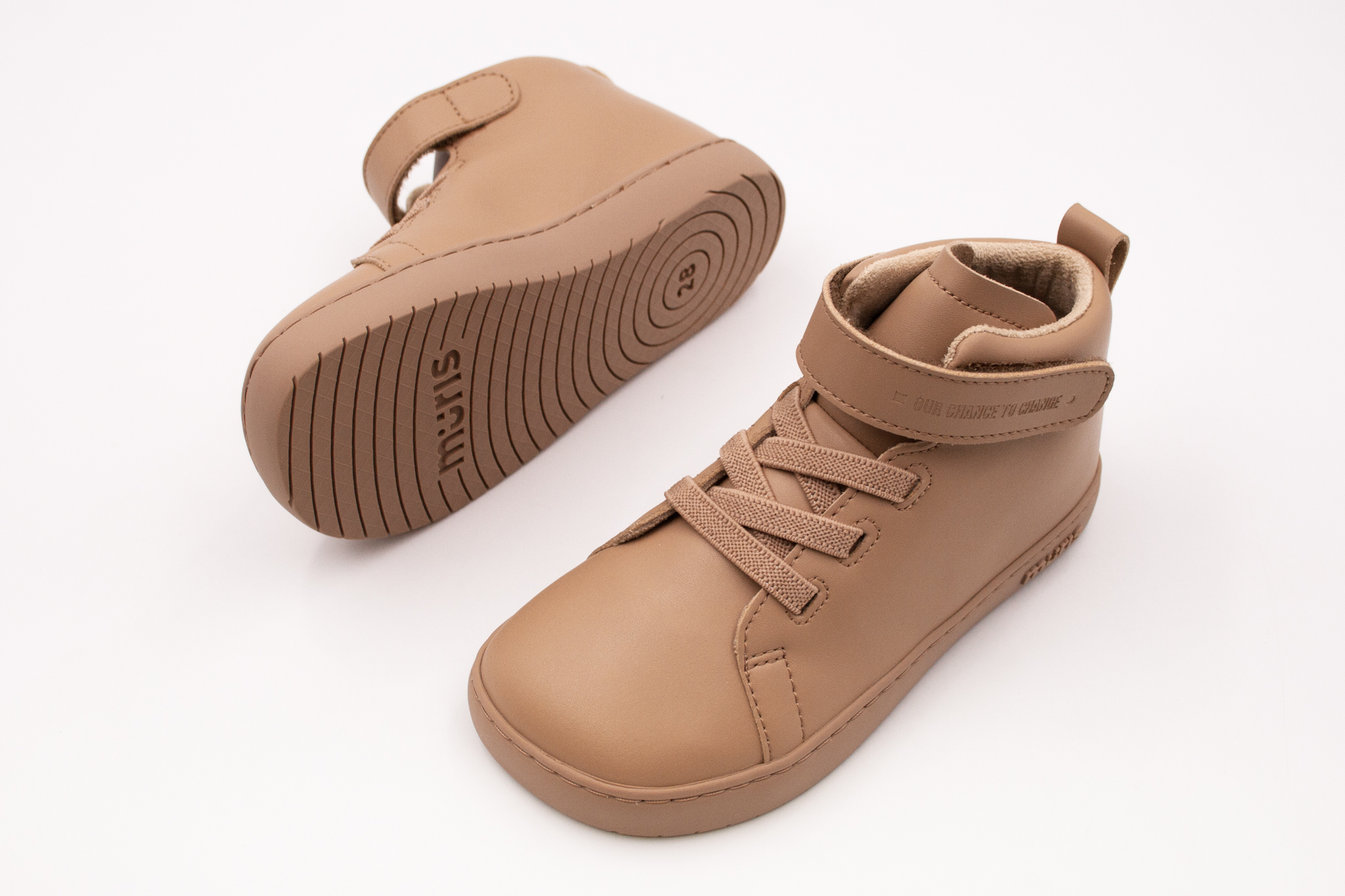 DETSKÉ BAREFOOT TOPÁNKY MURIS OSLO JUNIOR - CHESTNUT BROWN Veľkosť: 31, Vnútorná dĺžka  topánky v cm: 19.7, Vnútorná šírka topánky v cm: 7.6