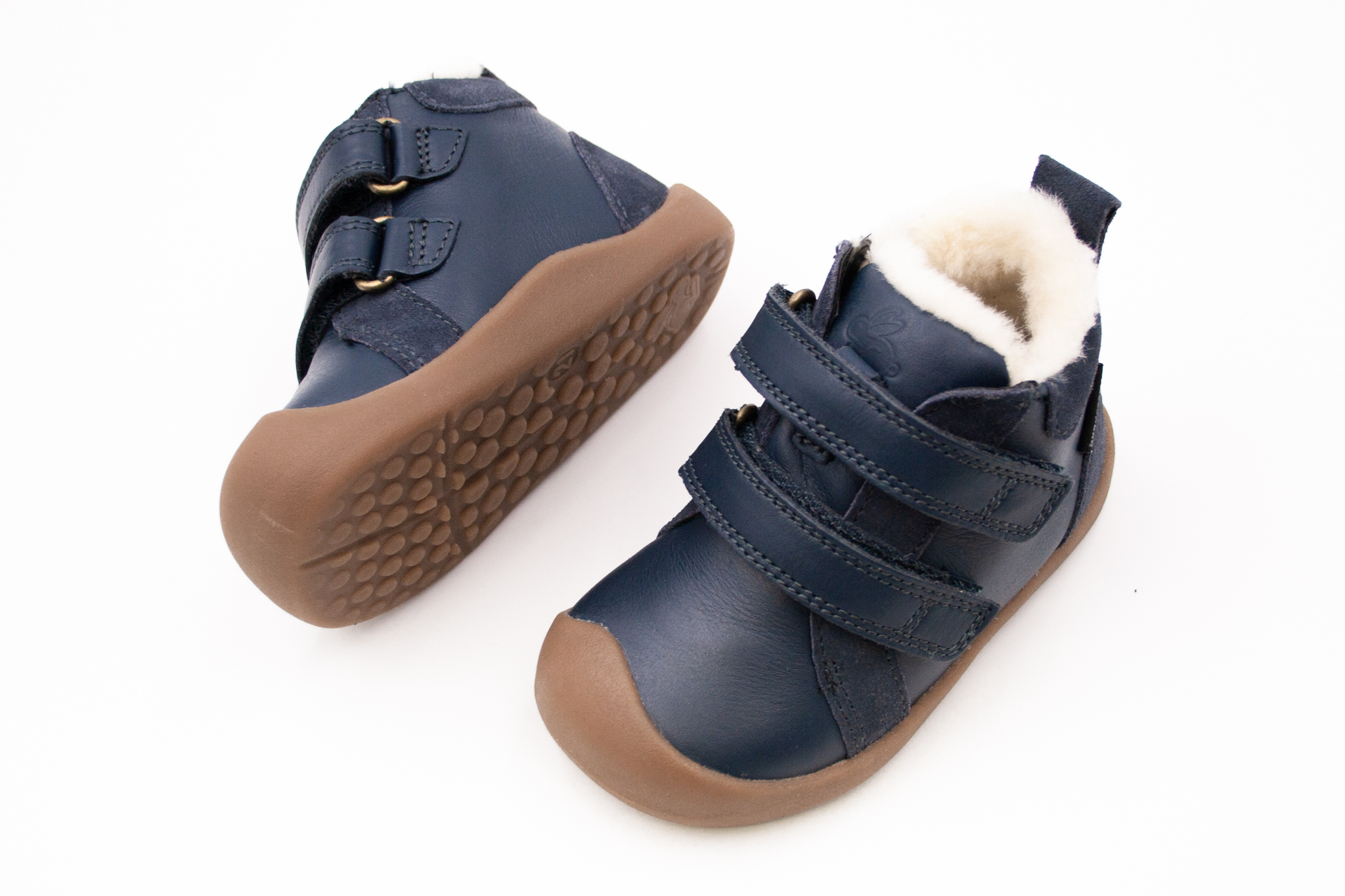 Bundgaard  DETSKÉ BAREFOOT ZIMNÉ TOPÁNKY BUNDGAARD BLOOM TEX - NAVY Veľkosť: 19, 11: 11.9, Vnútorná šírka topánky v cm: 5.9