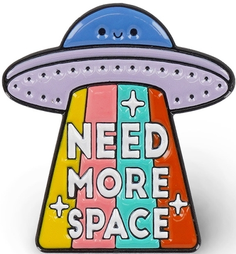 BROŠŇA LEGAMI PIN YOUR STYLE! - SPACE