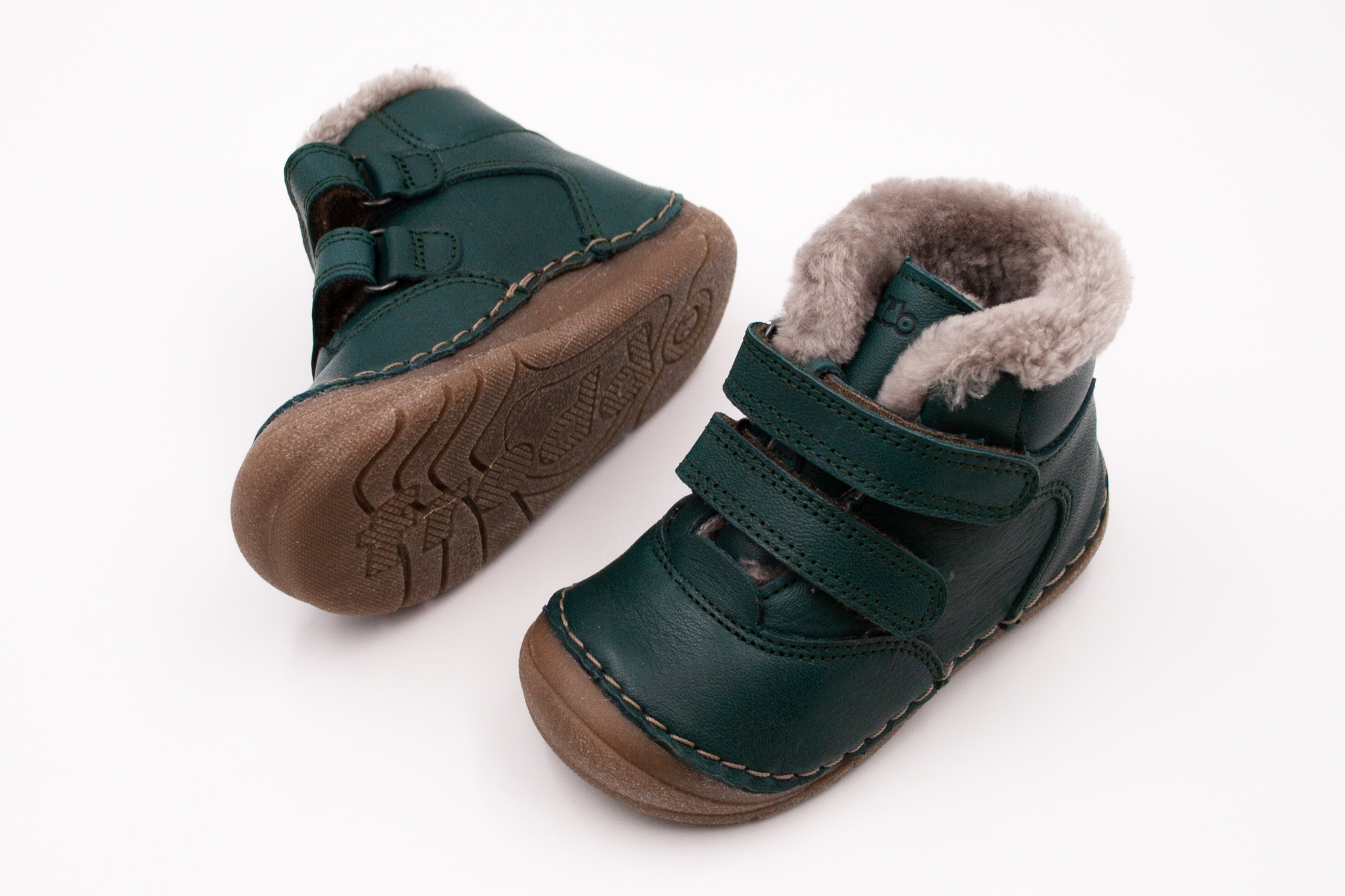 Froddo  DETSKÉ ZIMNÉ TOPÁNKY FRODDO PAIX UP WINTER - DARK GREEN Veľkosť: 19, 11: 12, Vnútorná šírka topánky v cm: 5.8