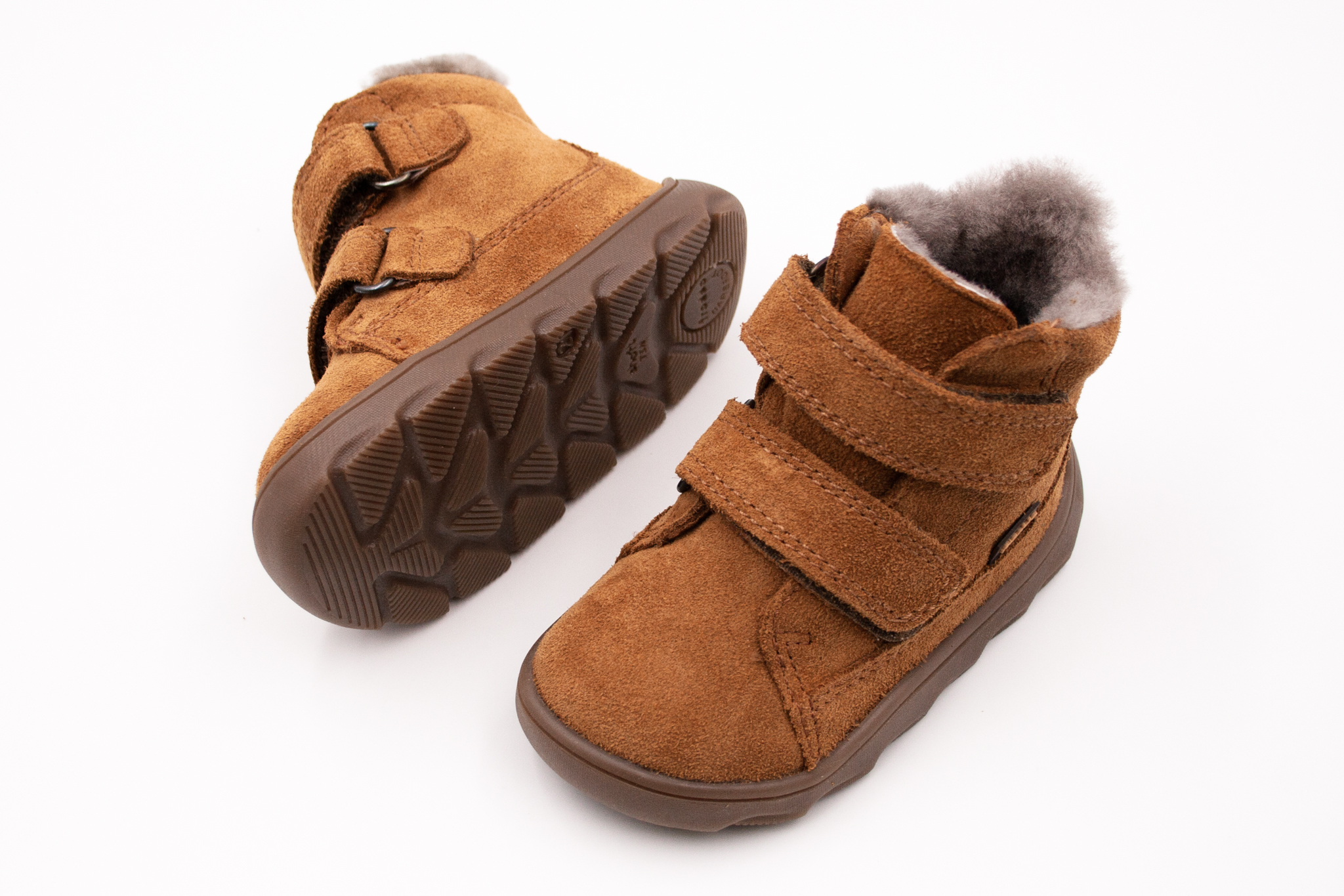 Froddo  DETSKÉ BAREFOOT ZIMNÉ TOPÁNKY FRODDO ZERU TEX FURRY - COGNAC Veľkosť: 29, 11: 18.7, Vnútorná šírka topánky v cm: 7.2