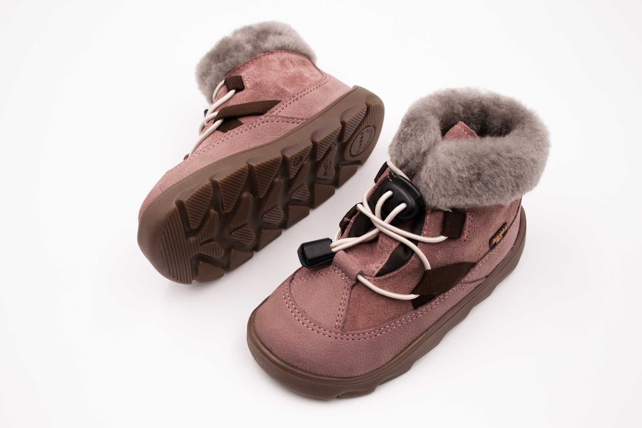 Froddo  DETSKÉ BAREFOOT ZIMNÉ TOPÁNKY FRODDO ZERU TEX COSY - DARK PINK Veľkosť: 29, 11: 18.7, Vnútorná šírka topánky v cm: 7.2