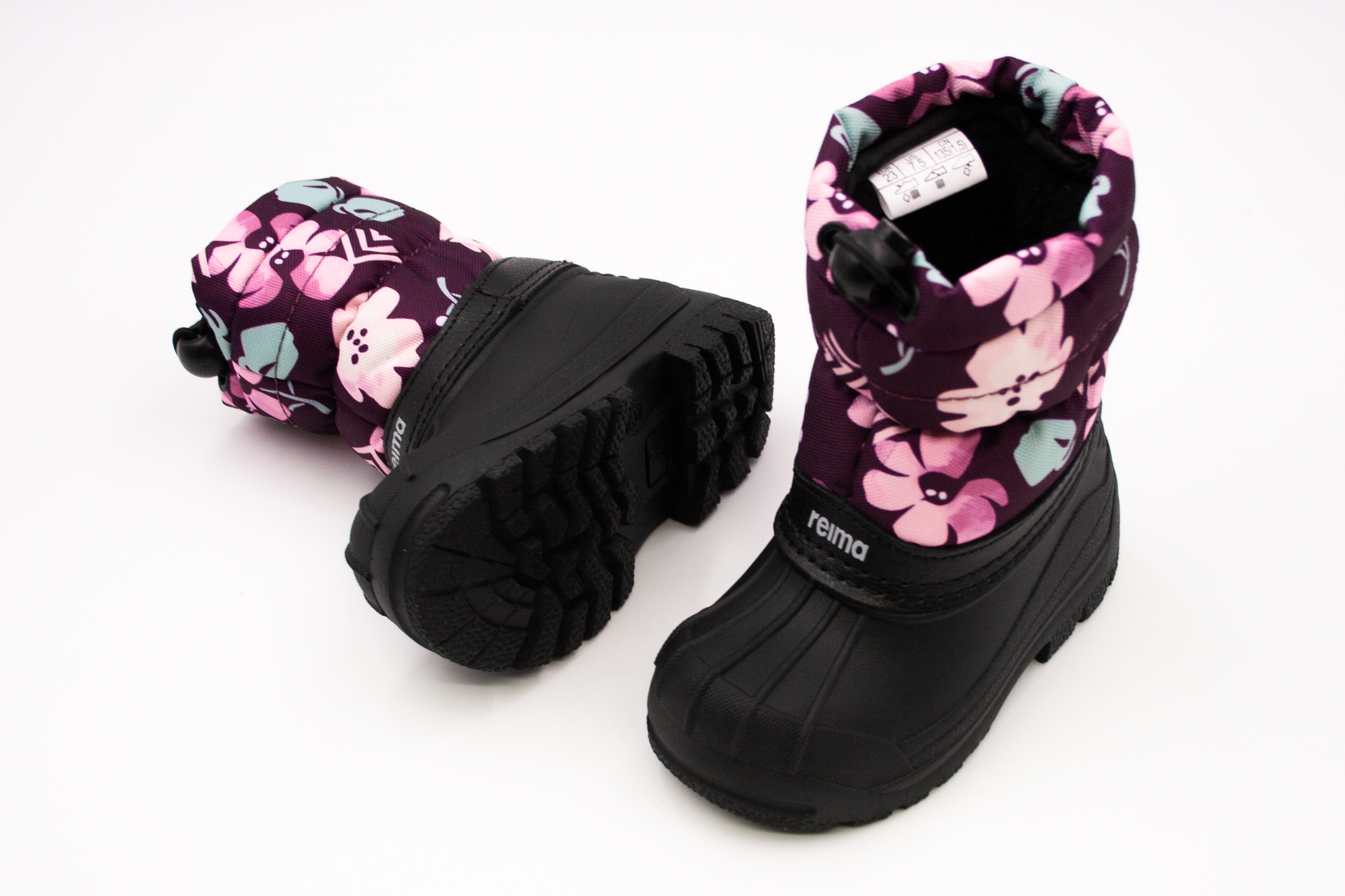 Reima  DETSKÉ FUNKČNÉ SNEHULE REIMA NEFAR - DEEP PURPLE Veľkosť: 22, 11: 15, Vnútorná šírka topánky v cm: 6.3