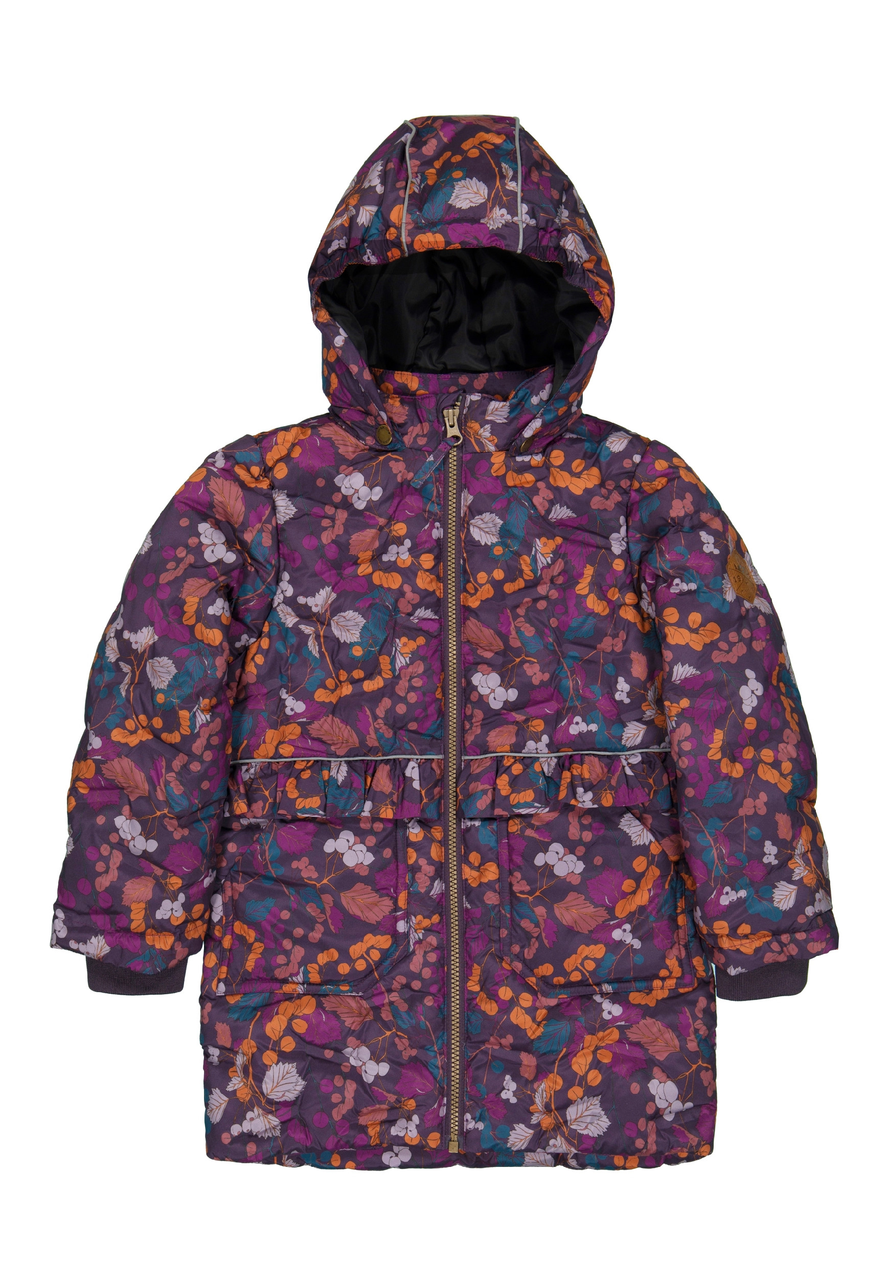 Mikk-Line  DETSKÁ FUNKČNÁ ZIMNÁ BUNDA MIKK-LINE PUFFER  - NIGHTSHADE Veľkosť: 104