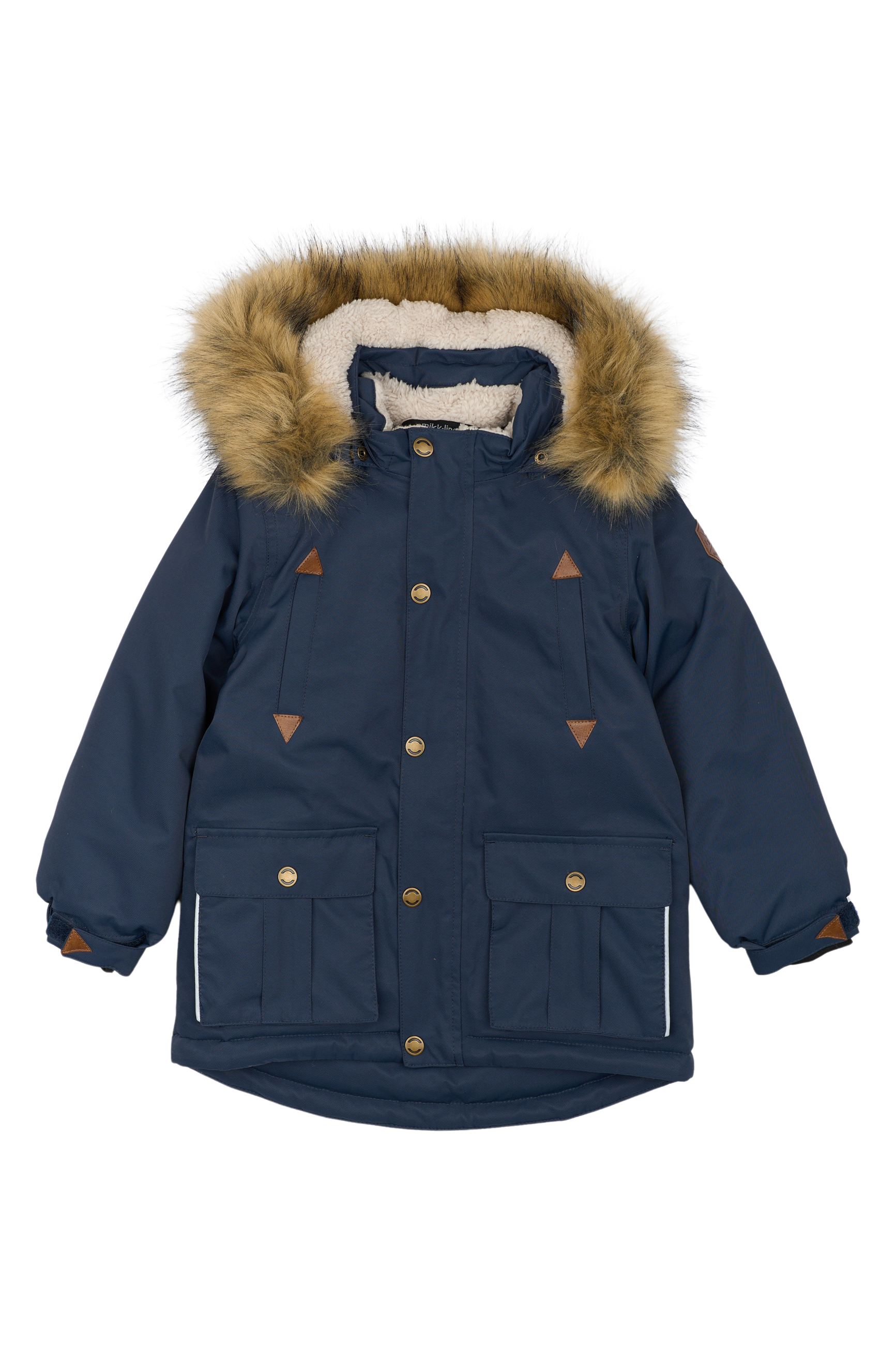 Mikk-Line  DETSKÁ FUNKČNÁ ZIMNÁ BUNDA MIKK-LINE PARCA  - BLUE NIGHTS Veľkosť: 104