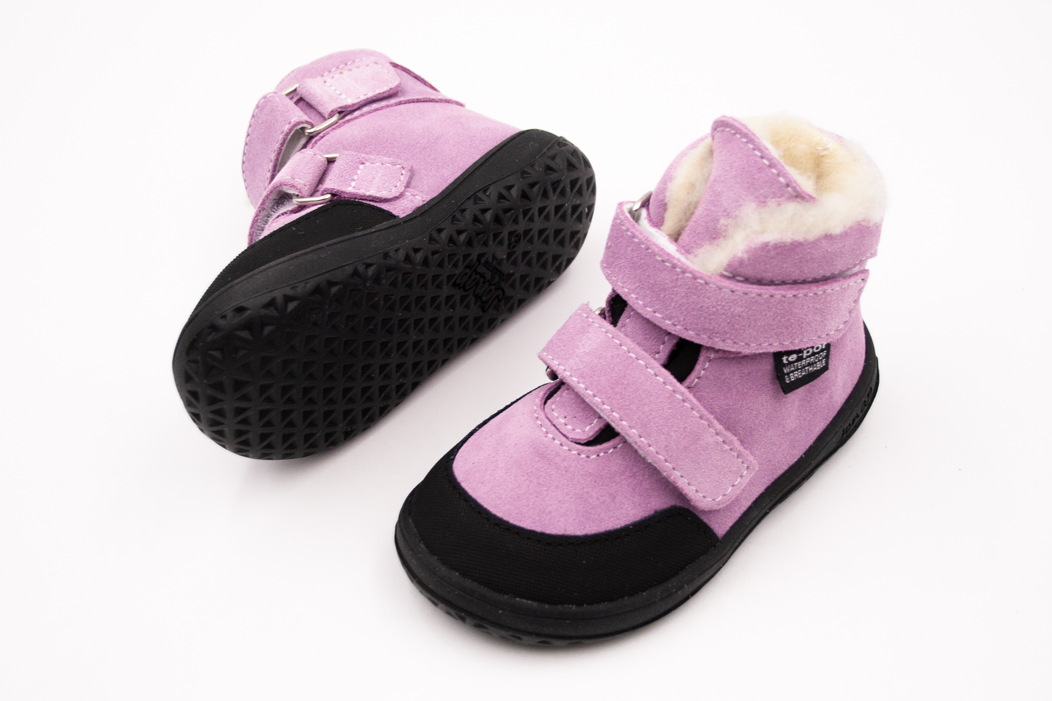 Jonap  DETSKÉ BAREFOOT ZIMNÉ TOPÁNKY JONAP JERRY - ORCHID Veľkosť: 22, 11: 14.1, Vnútorná šírka topánky v cm: 6.3