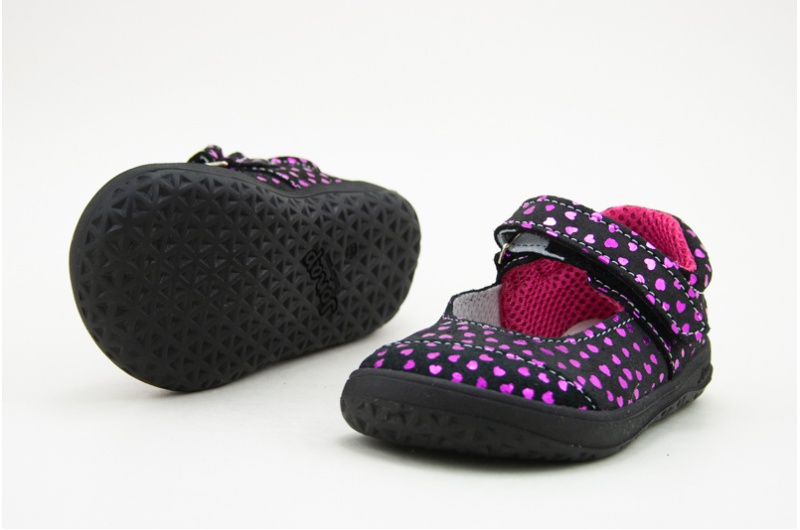 JONAP B14s SRDCE BALERÍNKY Veľkosť: 23, Vnútorná dĺžka  topánky v cm: 15, Vnútorná šírka topánky v cm: 6.4