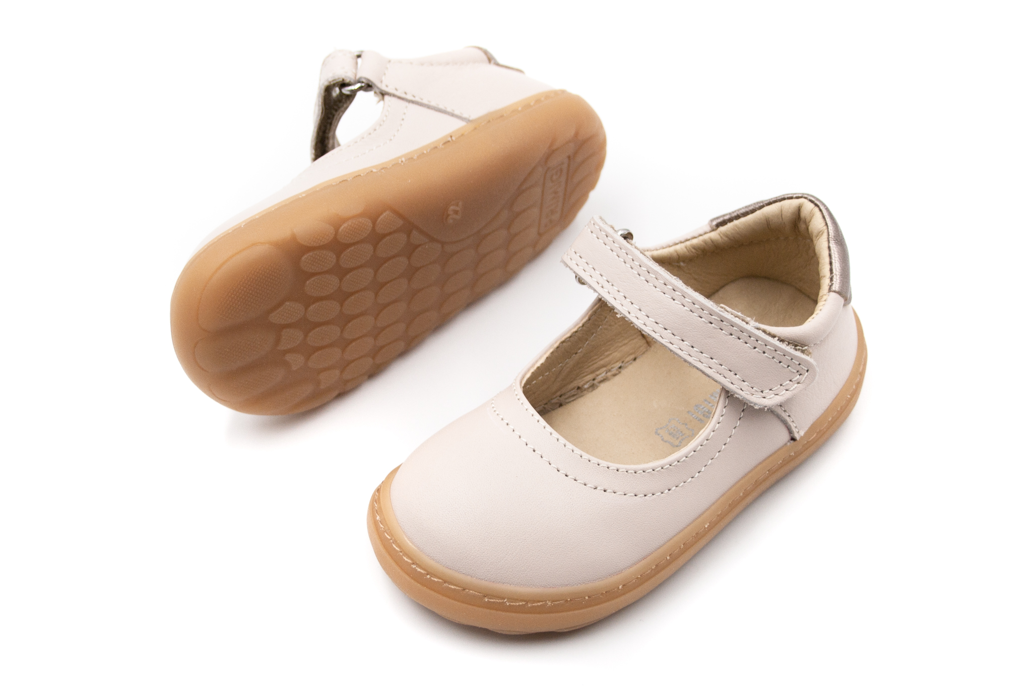 DETSKÉ BAREFOOT BALERÍNKY PRIMIGI - NAPPA SOFT/NATURA Veľkosť: 20, Vnútorná dĺžka  topánky v cm: 12.5, Vnútorná šírka topánky v cm: 5.8