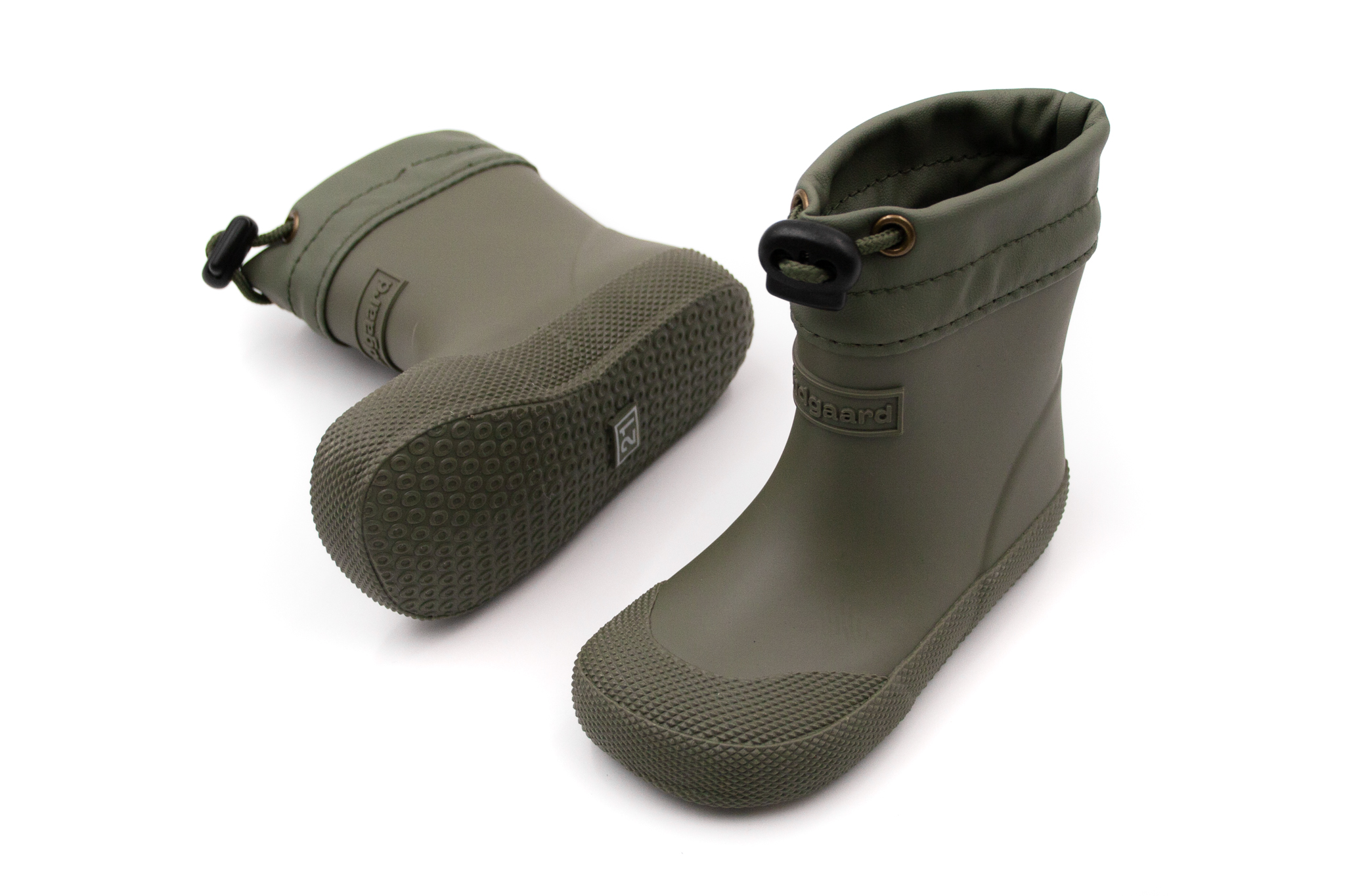DETSKÉ BAREFOOT GUMÁKY BUNDGAARD COVER - ARMY Veľkosť: 21, Vnútorná dĺžka  topánky v cm: 14.7, Vnútorná šírka topánky v cm: 6.1