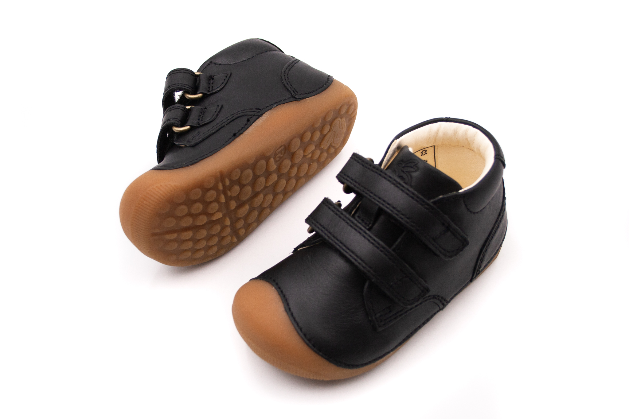DETSKÉ BAREFOOT TOPÁNKY BUNDGAARD PETIT - BLACK Veľkosť: 19, Vnútorná dĺžka  topánky v cm: 12, Vnútorná šírka topánky v cm: 5.5