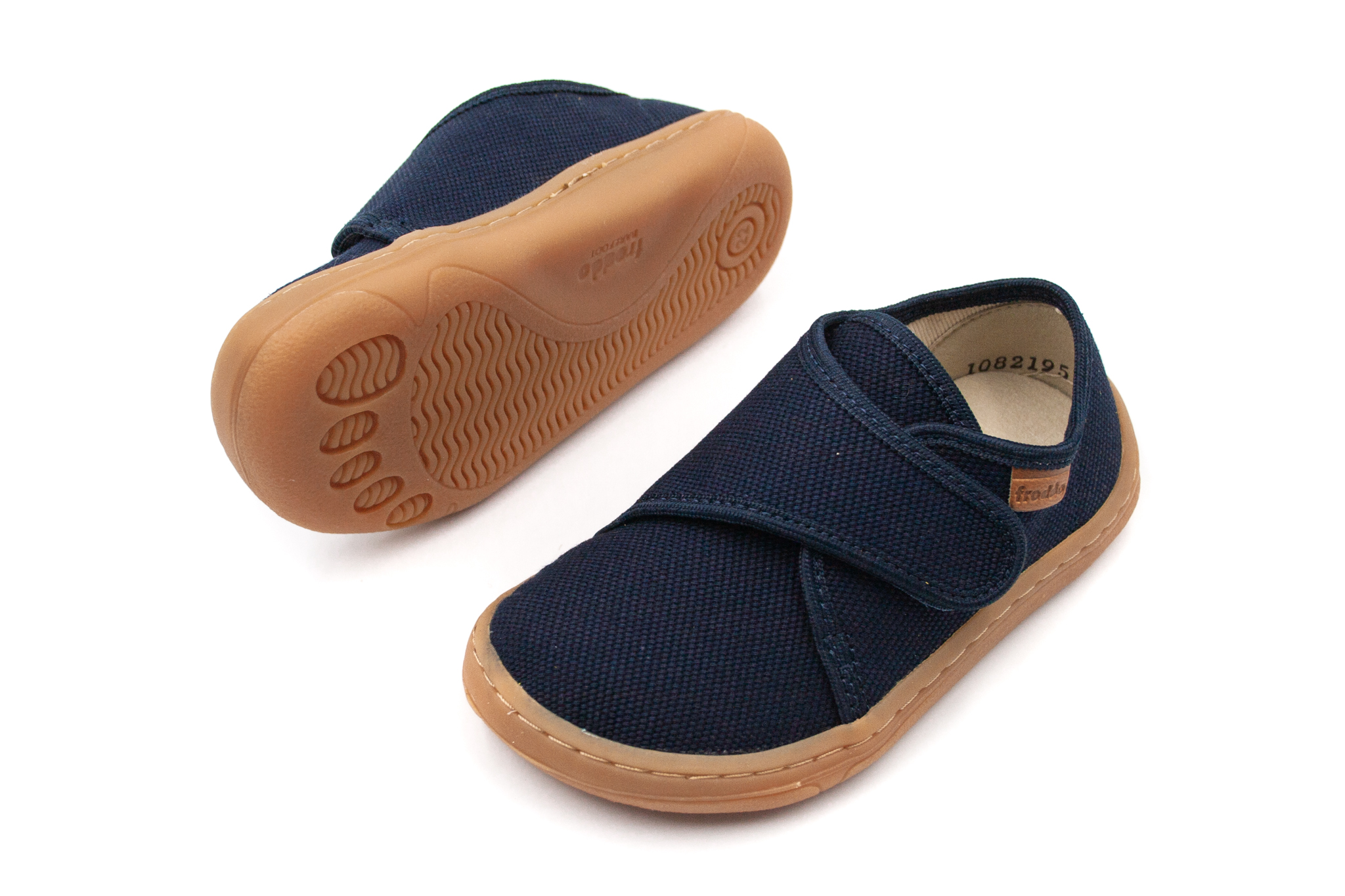 DETSKÉ BAREFOOT PLÁTENKY FRODDO CANVAS SLIPPERS - DARK BLUE Veľkosť: 23, Vnútorná dĺžka  topánky v cm: 15.2, Vnútorná šírka topánky v cm: 6.3