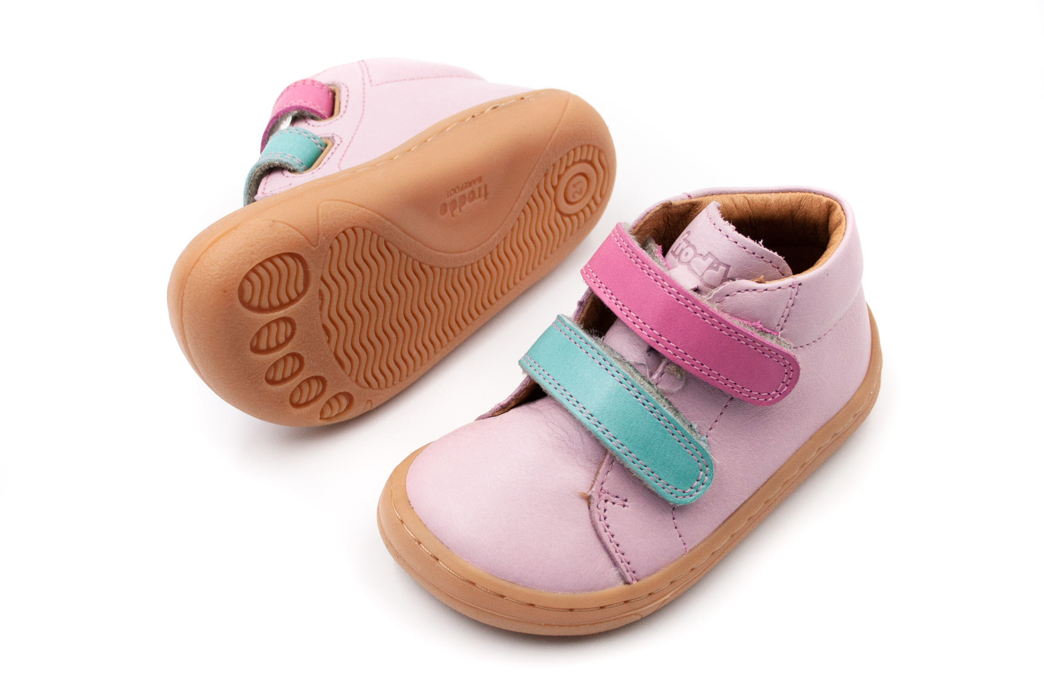 DETSKÉ BAREFOOT TOPÁNKY FRODDO FIRST STEP - PINK Veľkosť: 23, Vnútorná dĺžka  topánky v cm: 14.5, Vnútorná šírka topánky v cm: 6.1