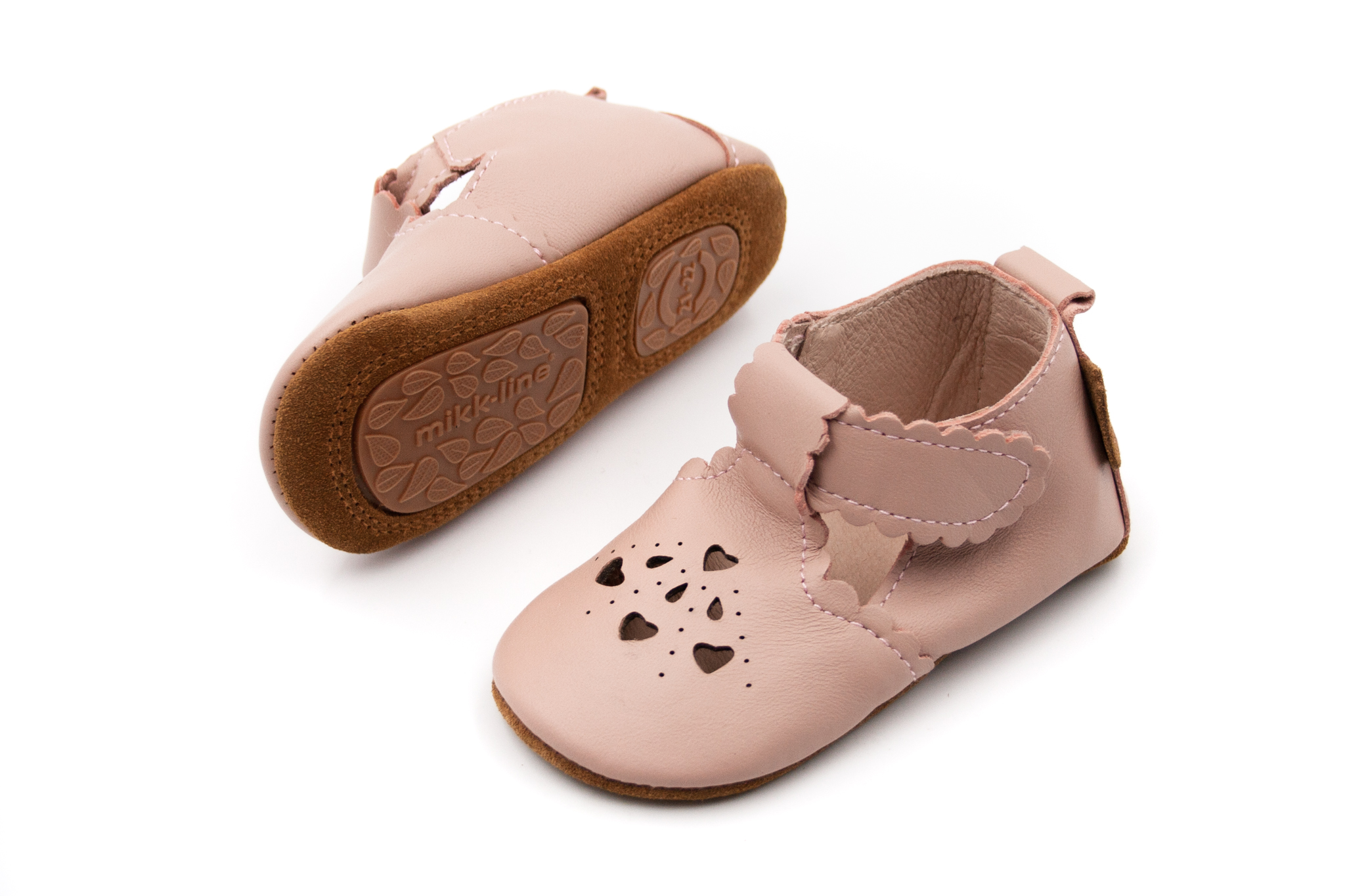 Mikk-Line DETSKÉ BAREFOOT PROTIŠMYKOVÉ CAPAČKY - ADOBE ROSE Veľkosť: 25, Vnútorná dĺžka  topánky v cm: 14.7, Vnútorná šírka topánky v cm: 6