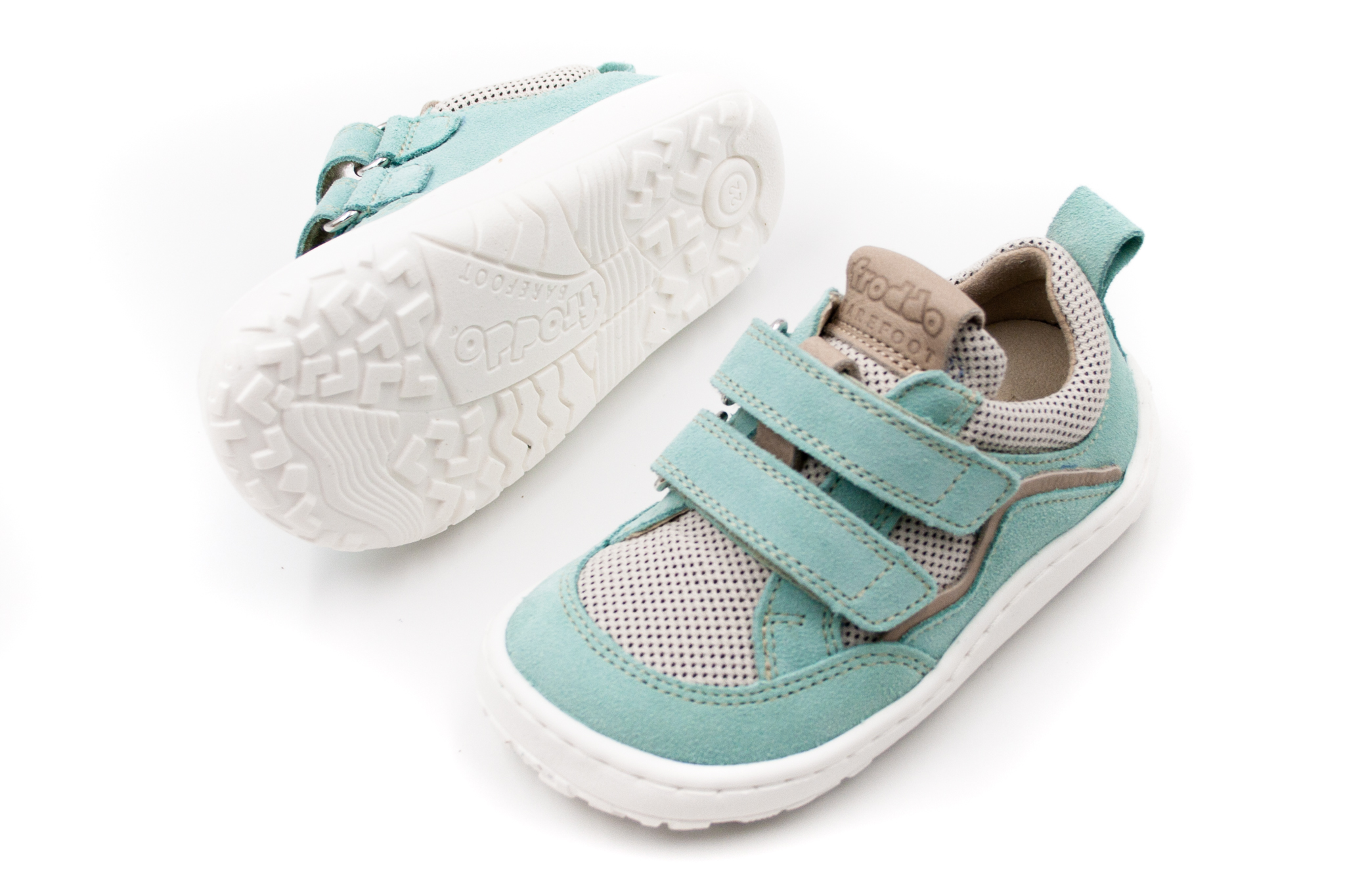 DETSKÉ BAREFOOT TENISKY FRODDO BASE - MINT Veľkosť: 23, Vnútorná dĺžka  topánky v cm: 14.5, Vnútorná šírka topánky v cm: 6.1