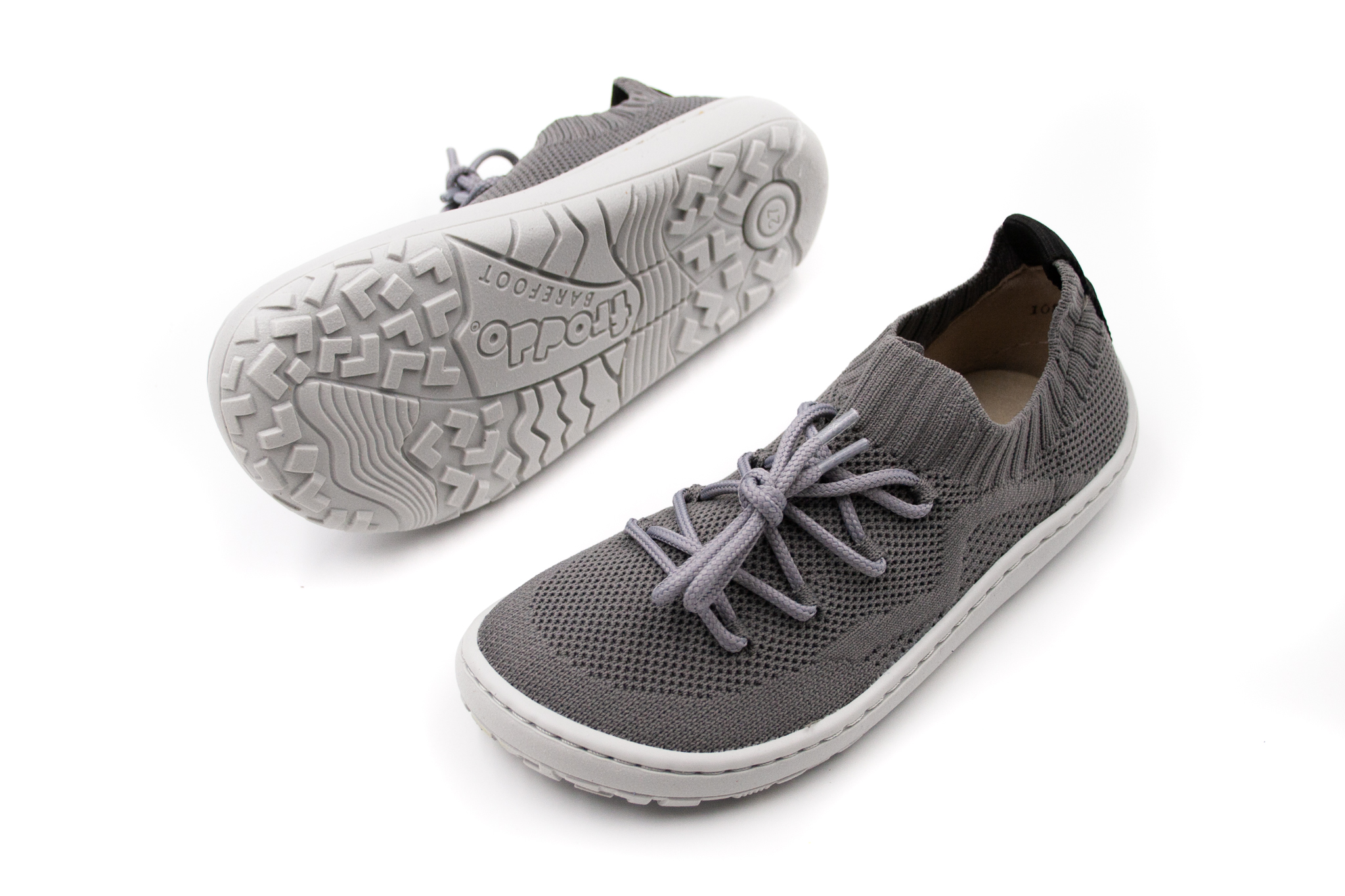 VZDUŠNÉ BAREFOOT TENISKY FRODDO LIGHT - GREY Veľkosť: 35, Vnútorná dĺžka  topánky v cm: 23, Vnútorná šírka topánky v cm: 8.4