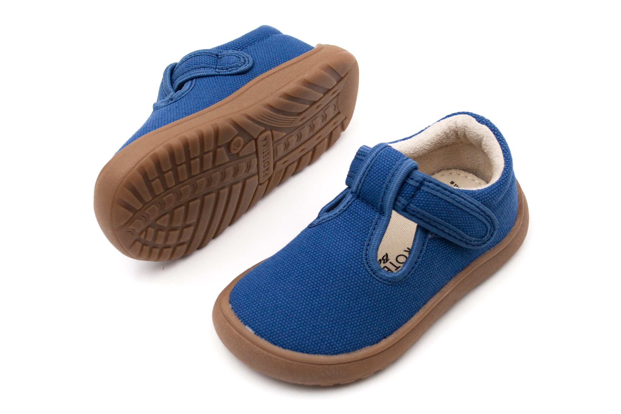 DETSKÉ BAREFOOT PAPUČE PROTETIKA - KIRBY JEANS Veľkosť: 20, Vnútorná dĺžka  topánky v cm: 12.7, Vnútorná šírka topánky v cm: 5.7