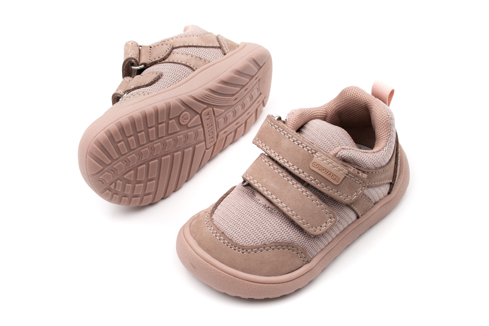 DETSKÉ BAREFOOT TENISKY PROTETIKA NOLAN - NUDE Veľkosť: 20, Vnútorná dĺžka  topánky v cm: 12.7, Vnútorná šírka topánky v cm: 5.7