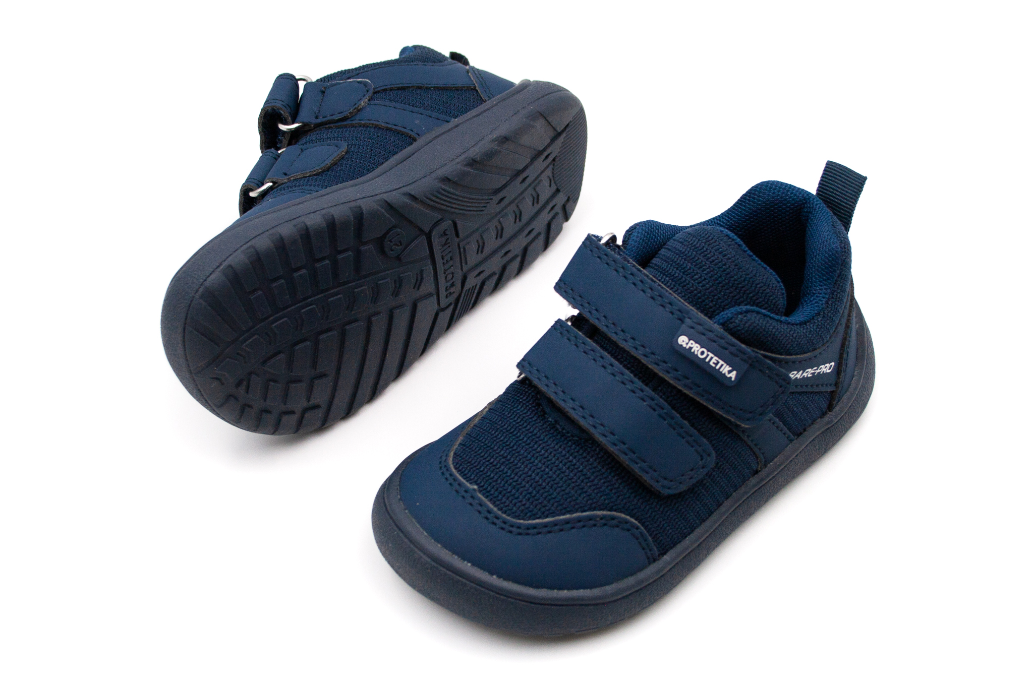 DETSKÉ BAREFOOT TENISKY PROTETIKA NOLAN - DENIM Veľkosť: 20, Vnútorná dĺžka  topánky v cm: 12.7, Vnútorná šírka topánky v cm: 5.7