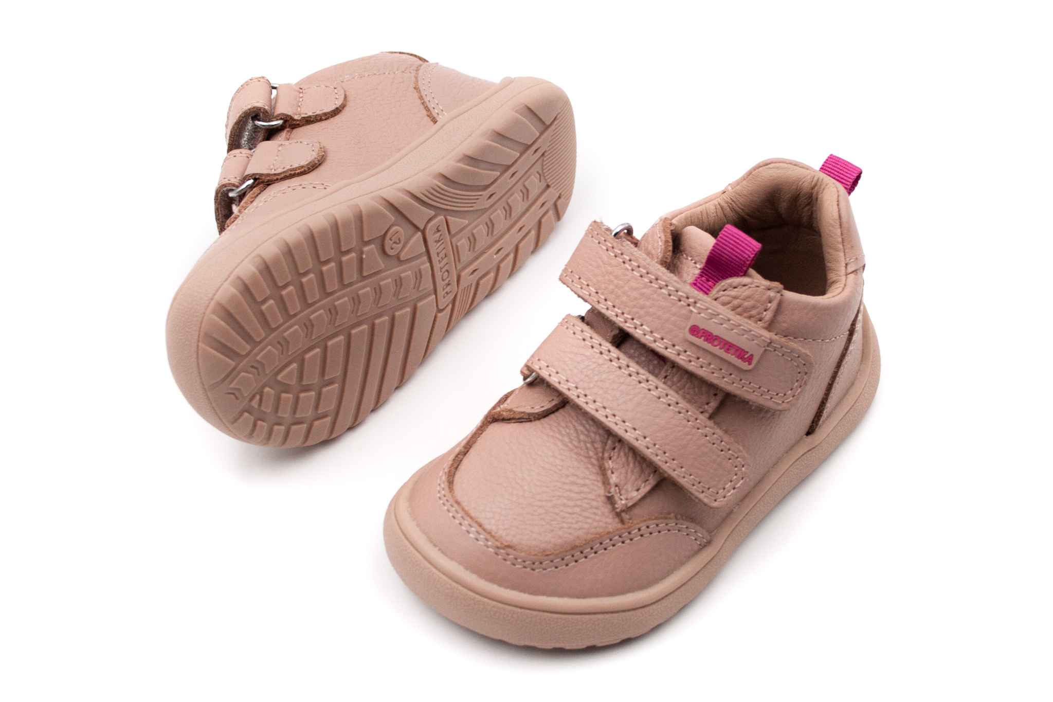 DETSKÉ BAREFOOT TOPÁNKY PROTETIKA - VIKI PINK Veľkosť: 20, Vnútorná dĺžka  topánky v cm: 12.7, Vnútorná šírka topánky v cm: 5.7