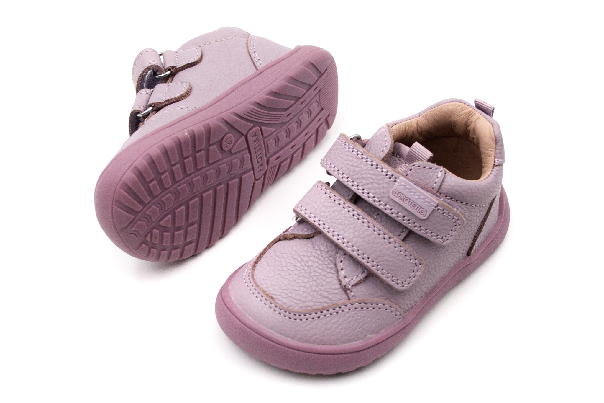 DETSKÉ BAREFOOT TOPÁNKY PROTETIKA - VIKI PURPLE Veľkosť: 26, Vnútorná dĺžka  topánky v cm: 16.7, Vnútorná šírka topánky v cm: 6.8