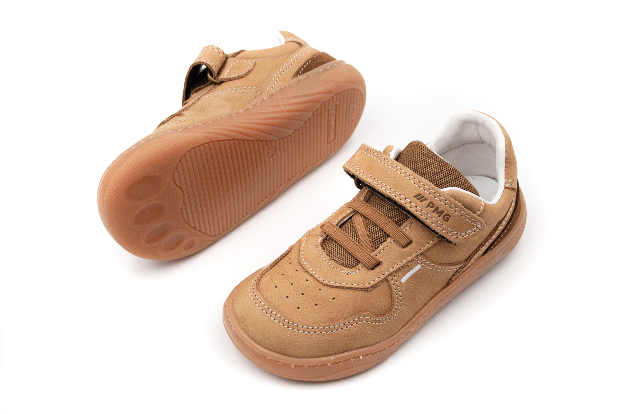 DETSKÉ BAREFOOT TOPÁNKY PRIMIGI  CODEX - COGNAC Veľkosť: 30, Vnútorná dĺžka  topánky v cm: 19.7, Vnútorná šírka topánky v cm: 7.4
